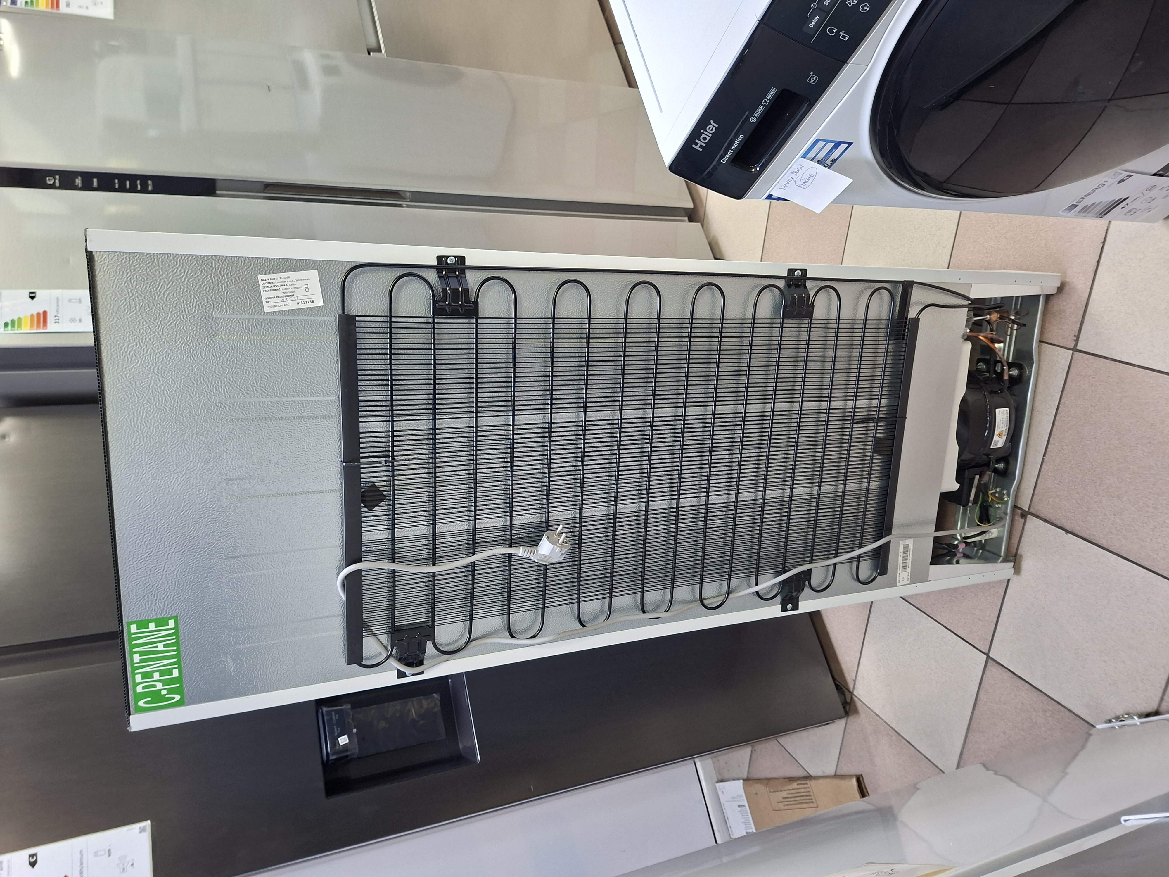 Ugradni frižider Candy CFBD 2450/2EH, 144cm