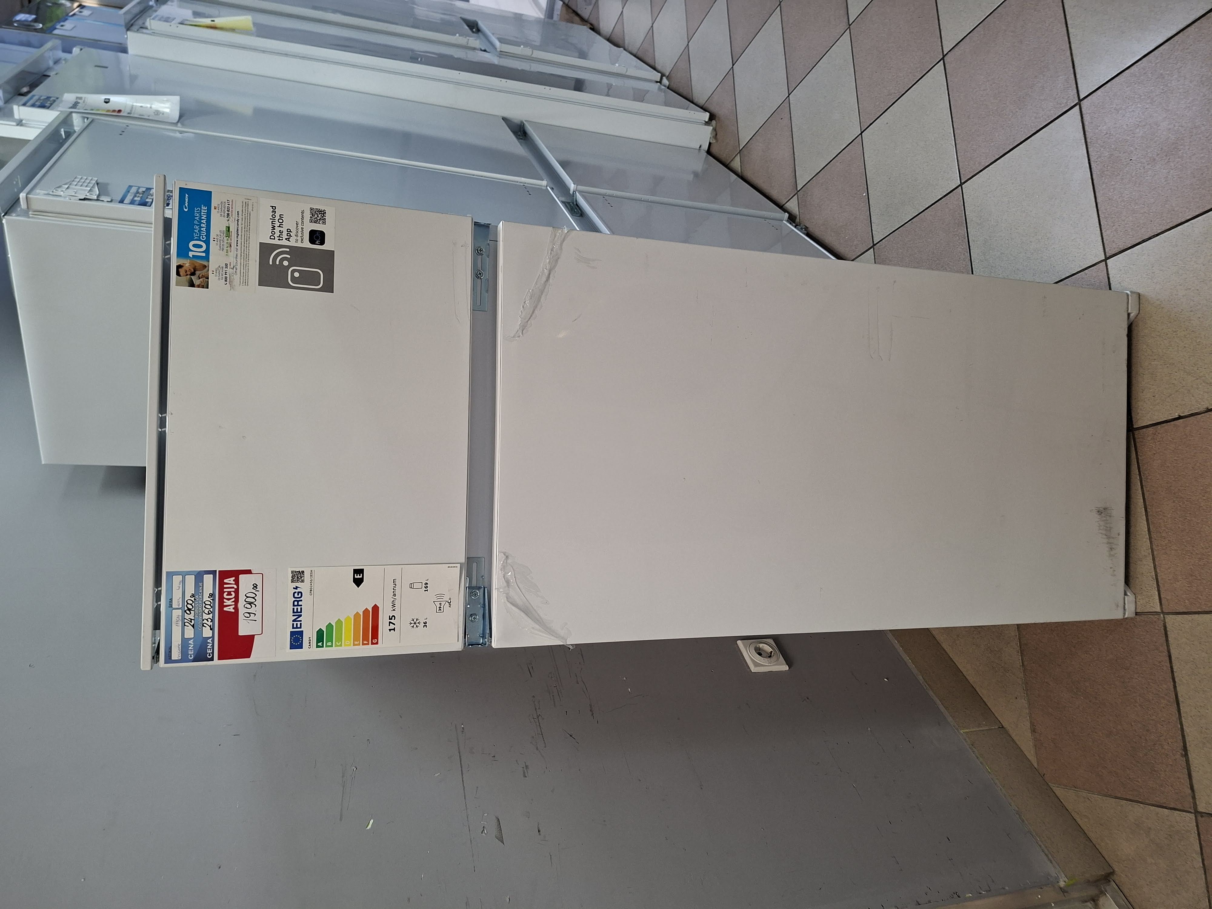 Ugradni frižider Candy CFBD 2450/2ESH , 144cm