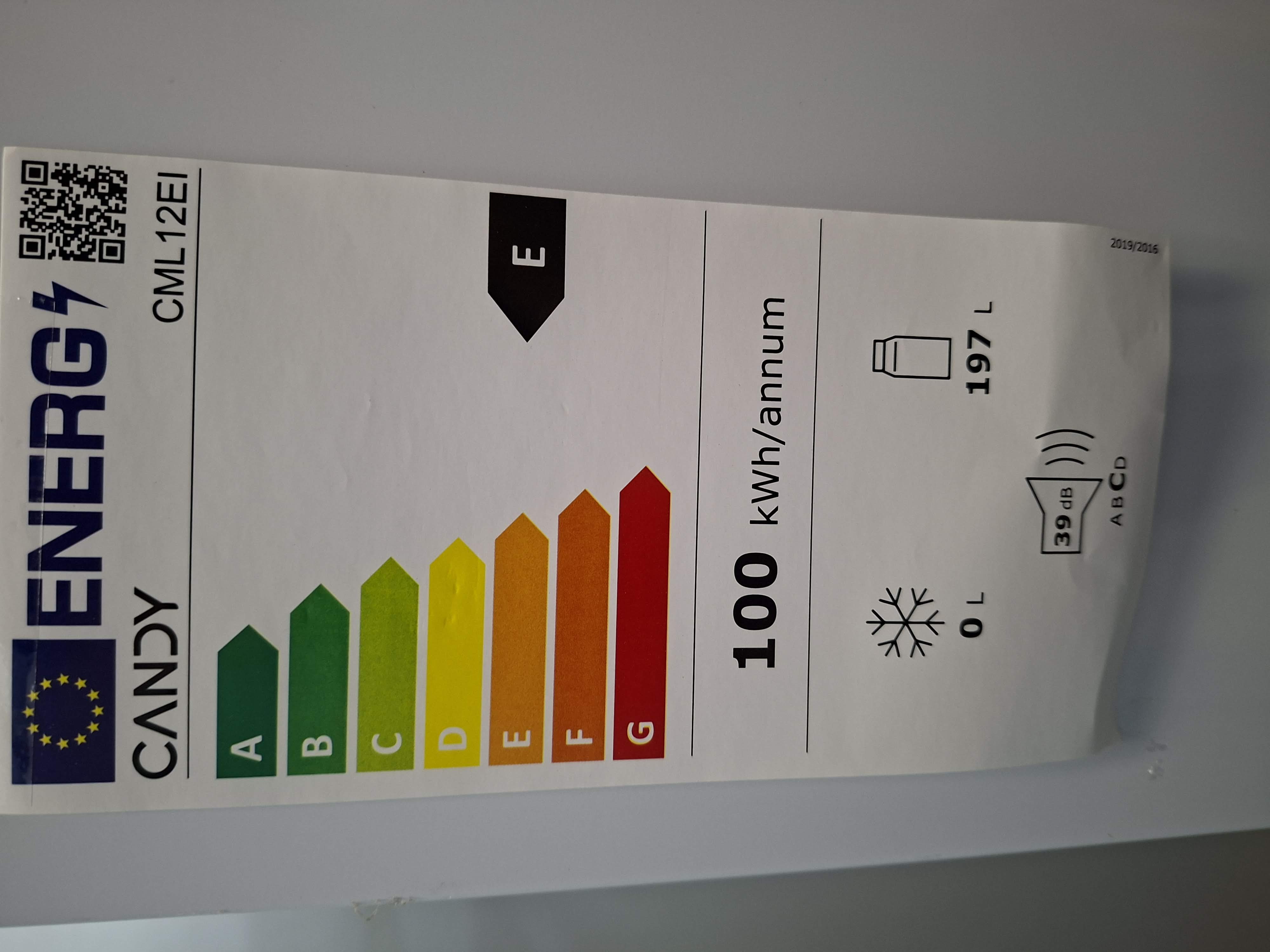 Ugradni frižider Candy CML12EI , 122 cm