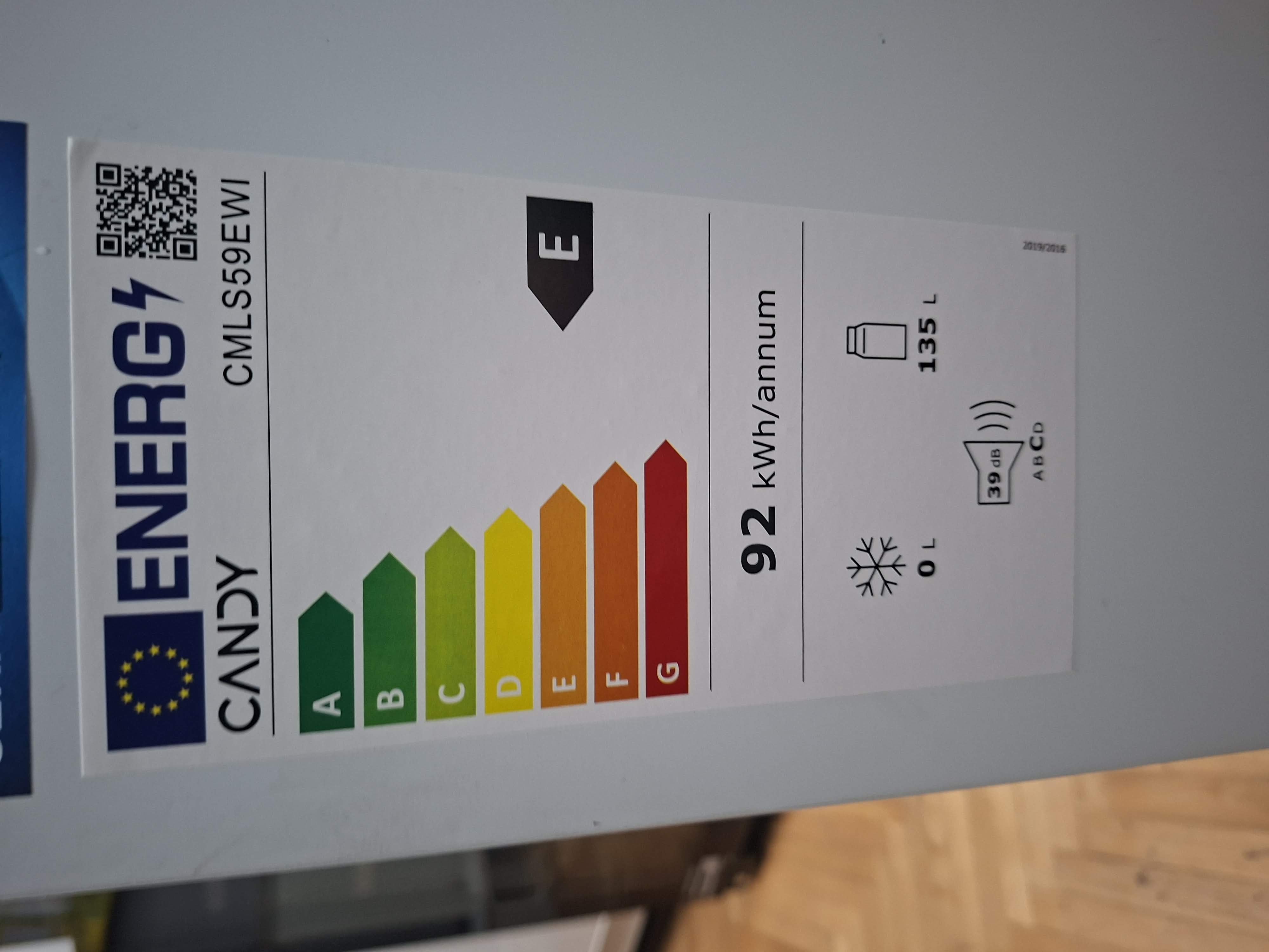 Ugradni frižider Candy CMLS59EWI, 87cm