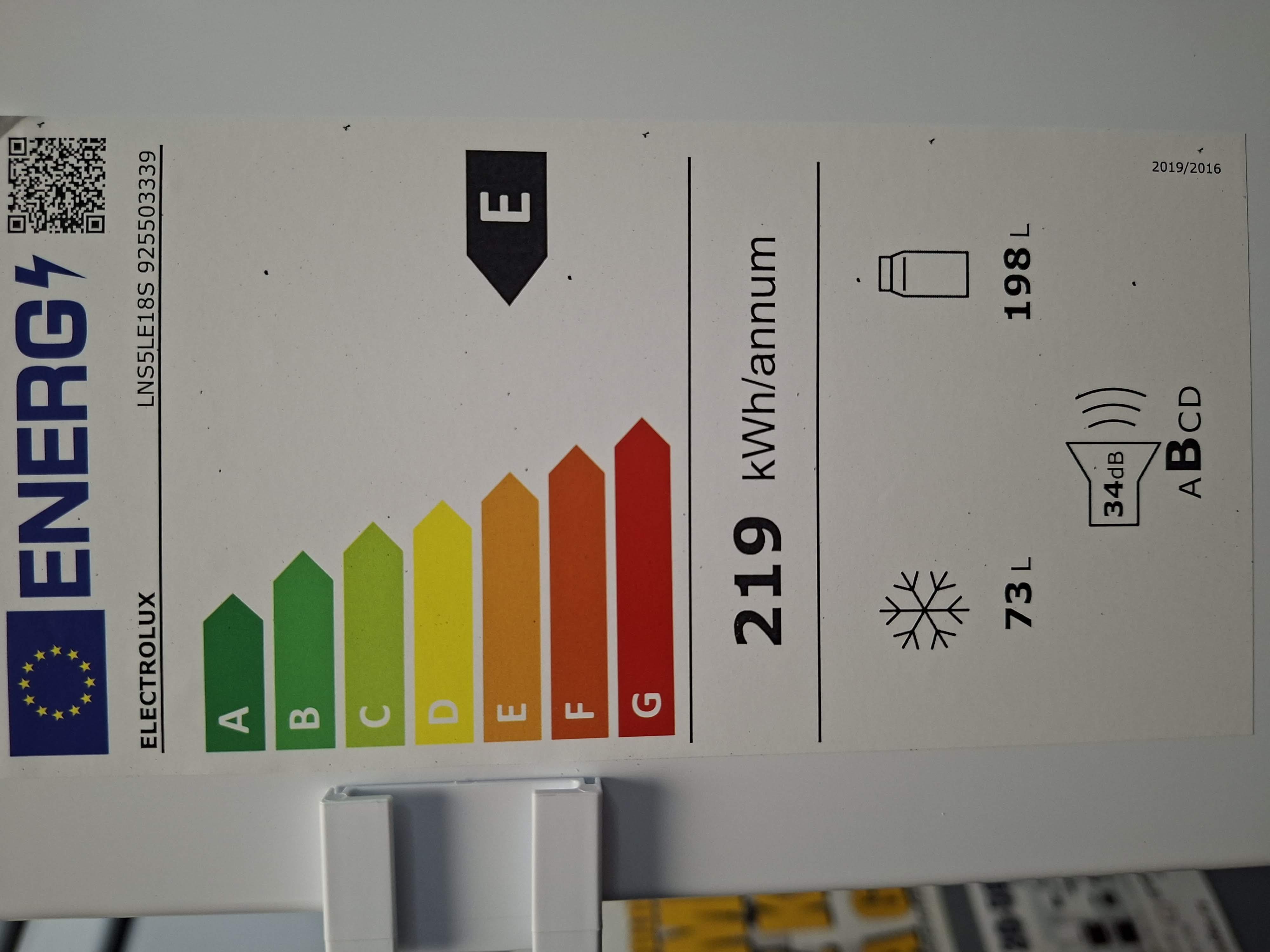 Ugradni Frižider Electrolux LNS5LE18S  , 177 cm.