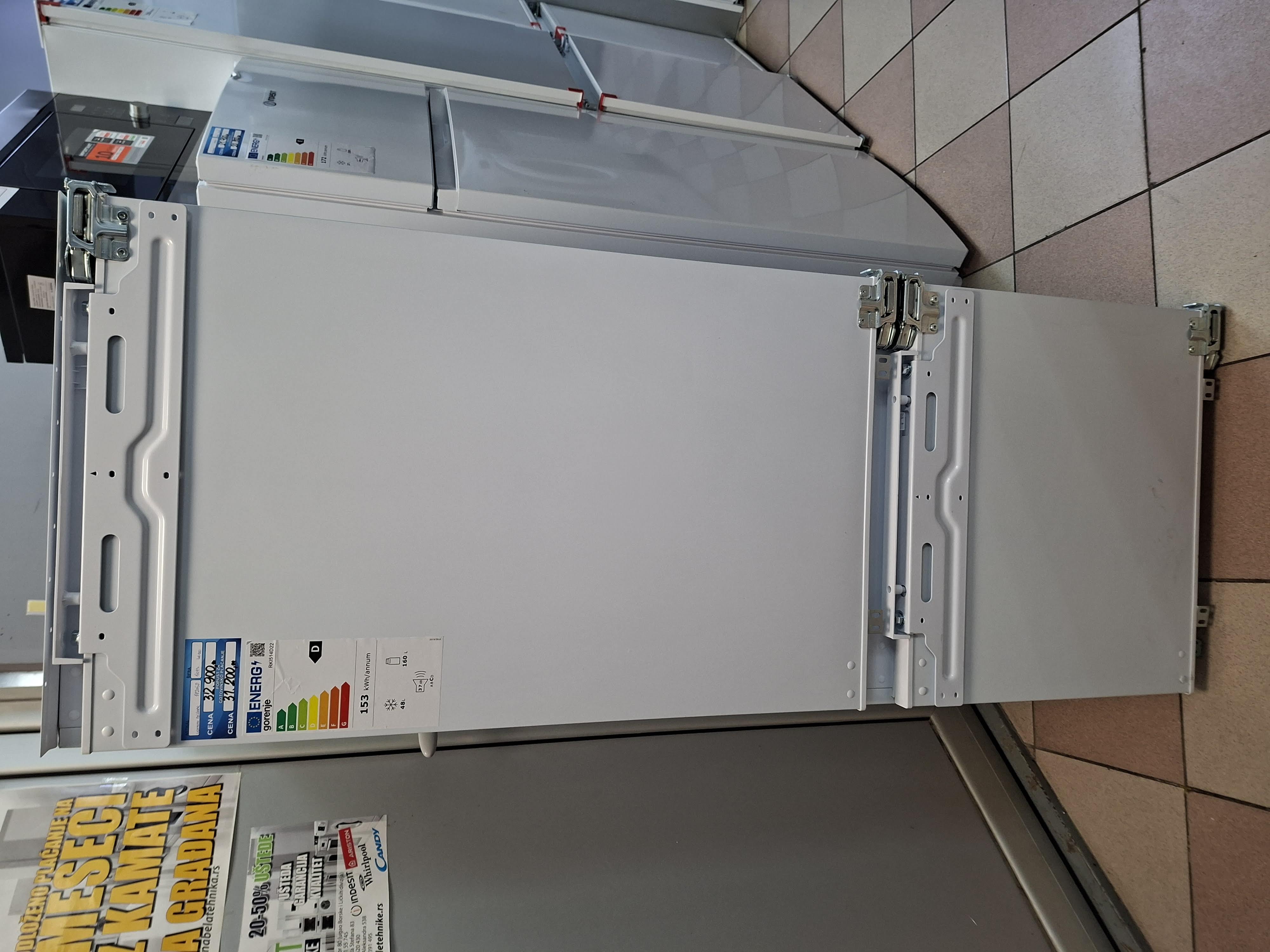 Ugradni Frižider Gorenje RKI514D22 , 144 cm.