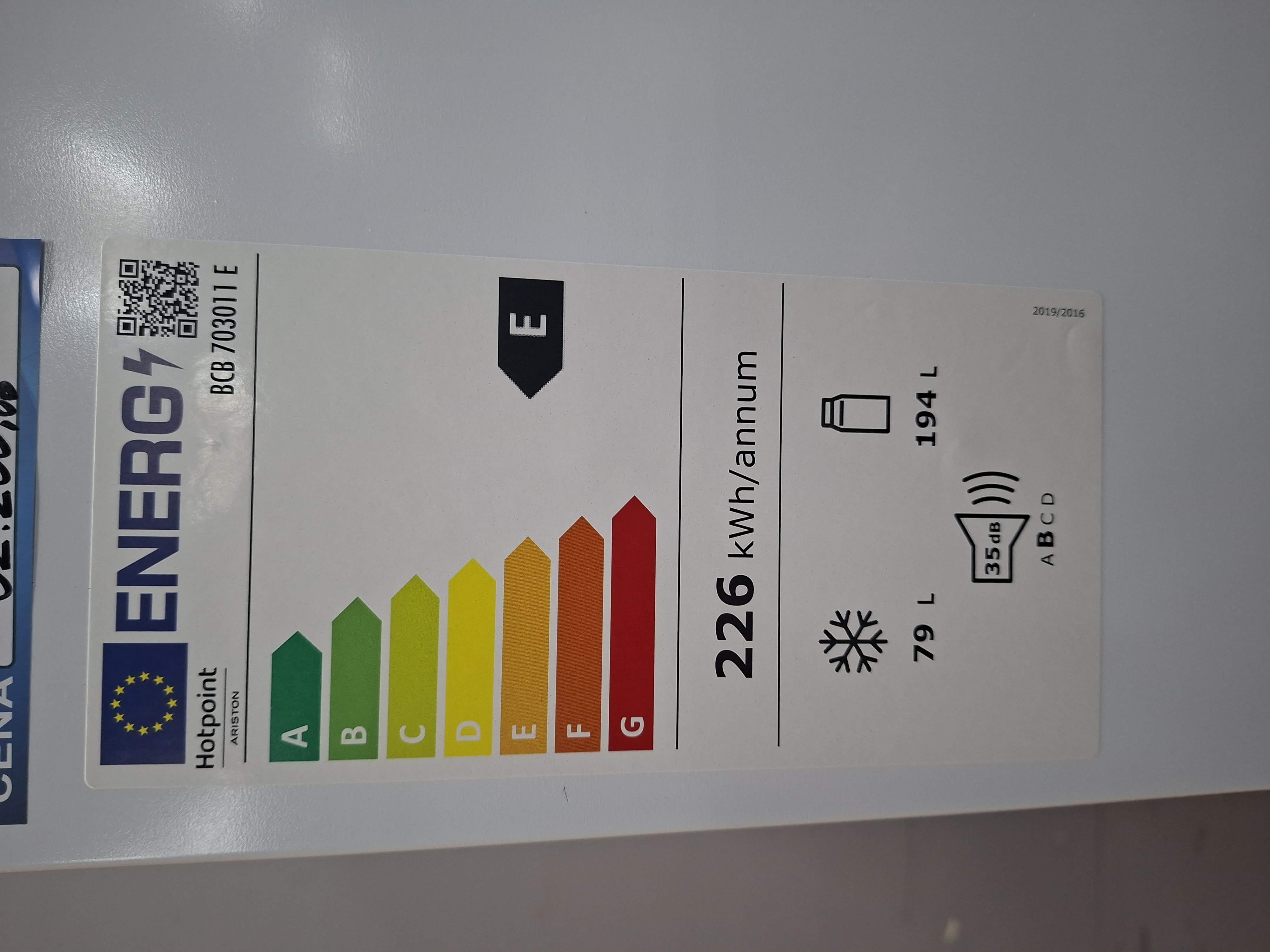 Ugradni Frižider Hotpoint Ariston BCB 703011 E, 177cm.