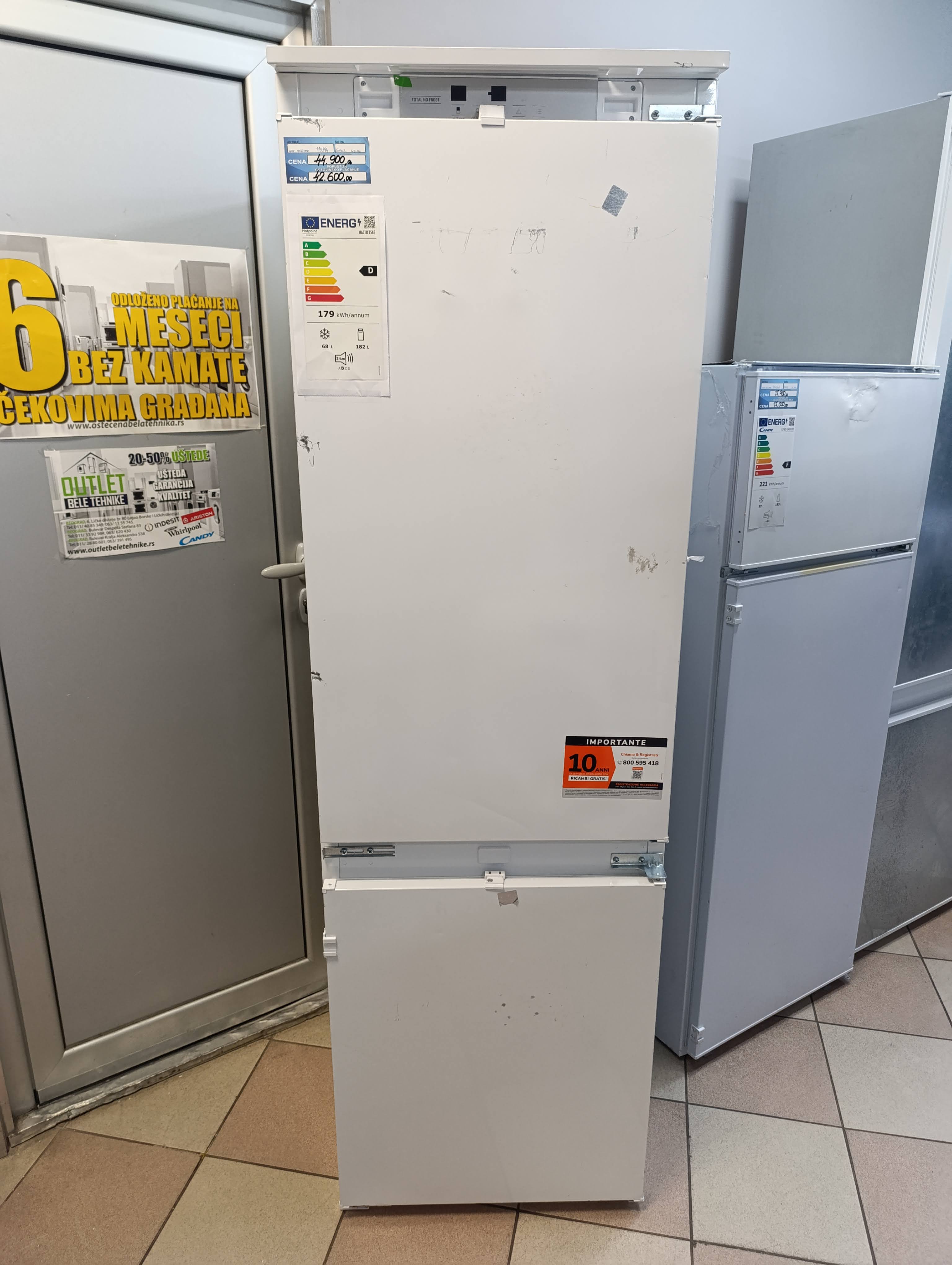 Ugradni frižider Hotpoint Ariston  HAC18 T563 , 177 cm.