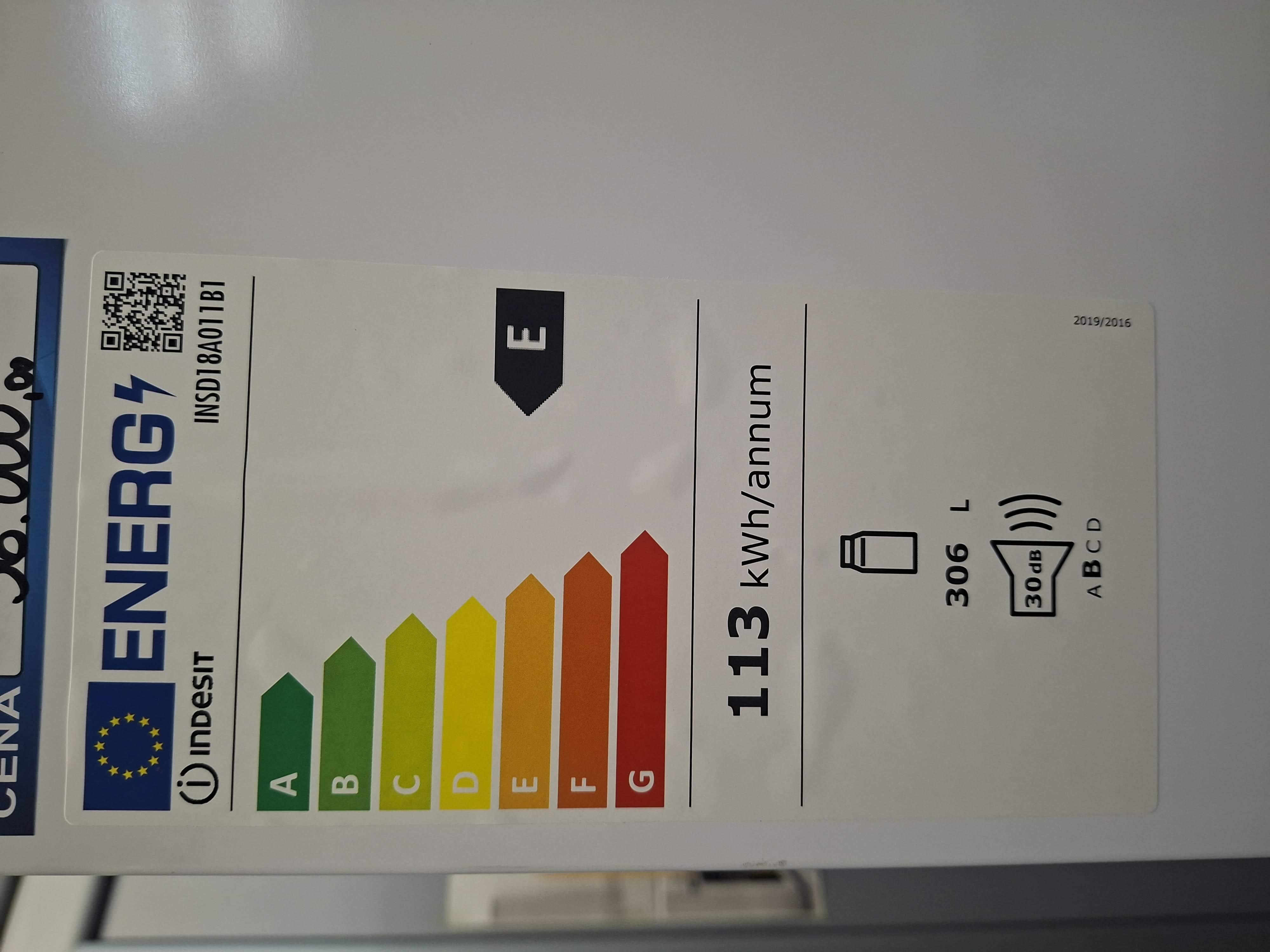 Ugradni Frižider Indesit INSD18A011B1 ,  177 cm