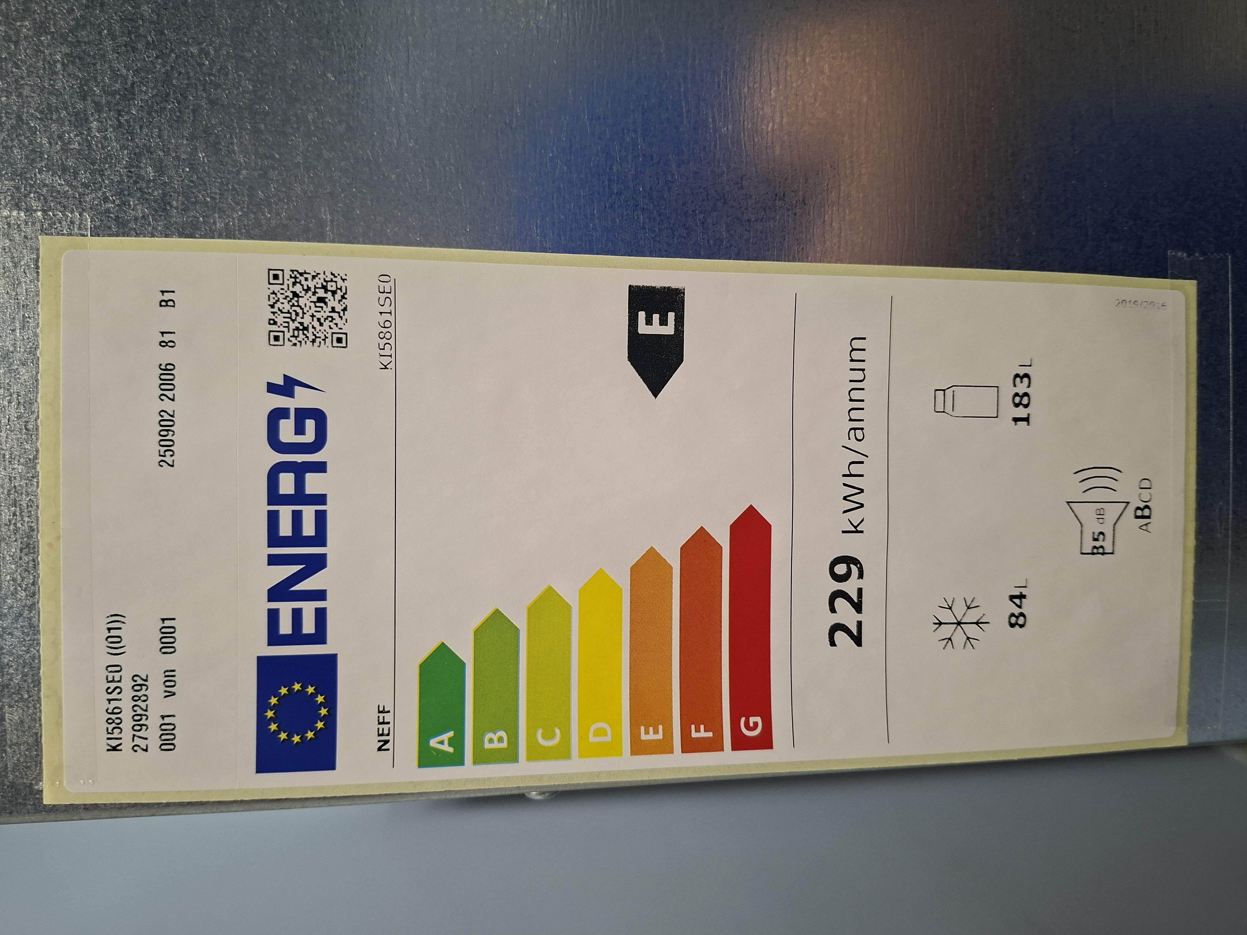 Ugradni Frižider NEFF KI5861SE0 , 177 cm.