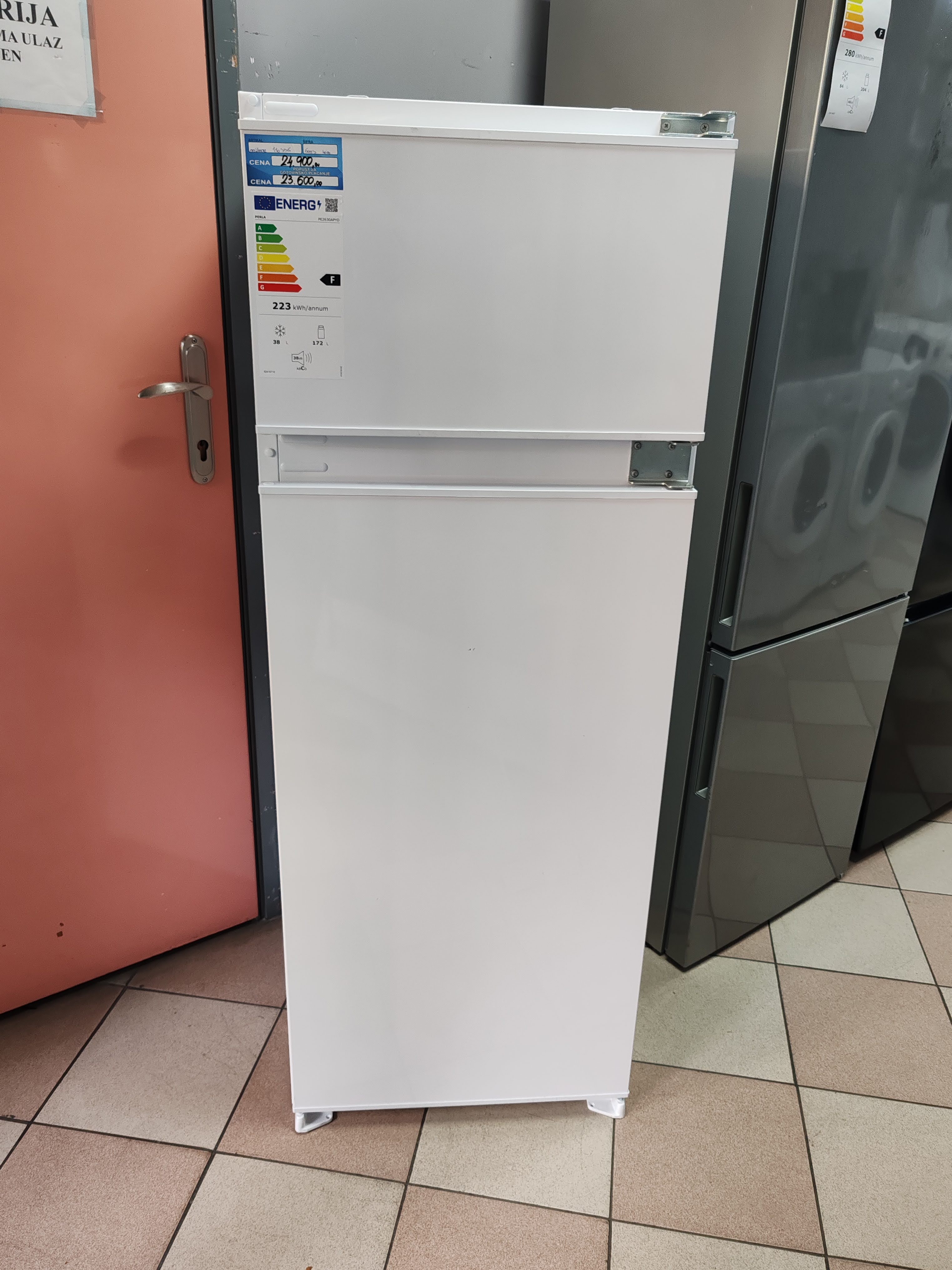 Ugradni Frižider Perla PE2630APYD , 144 cm.