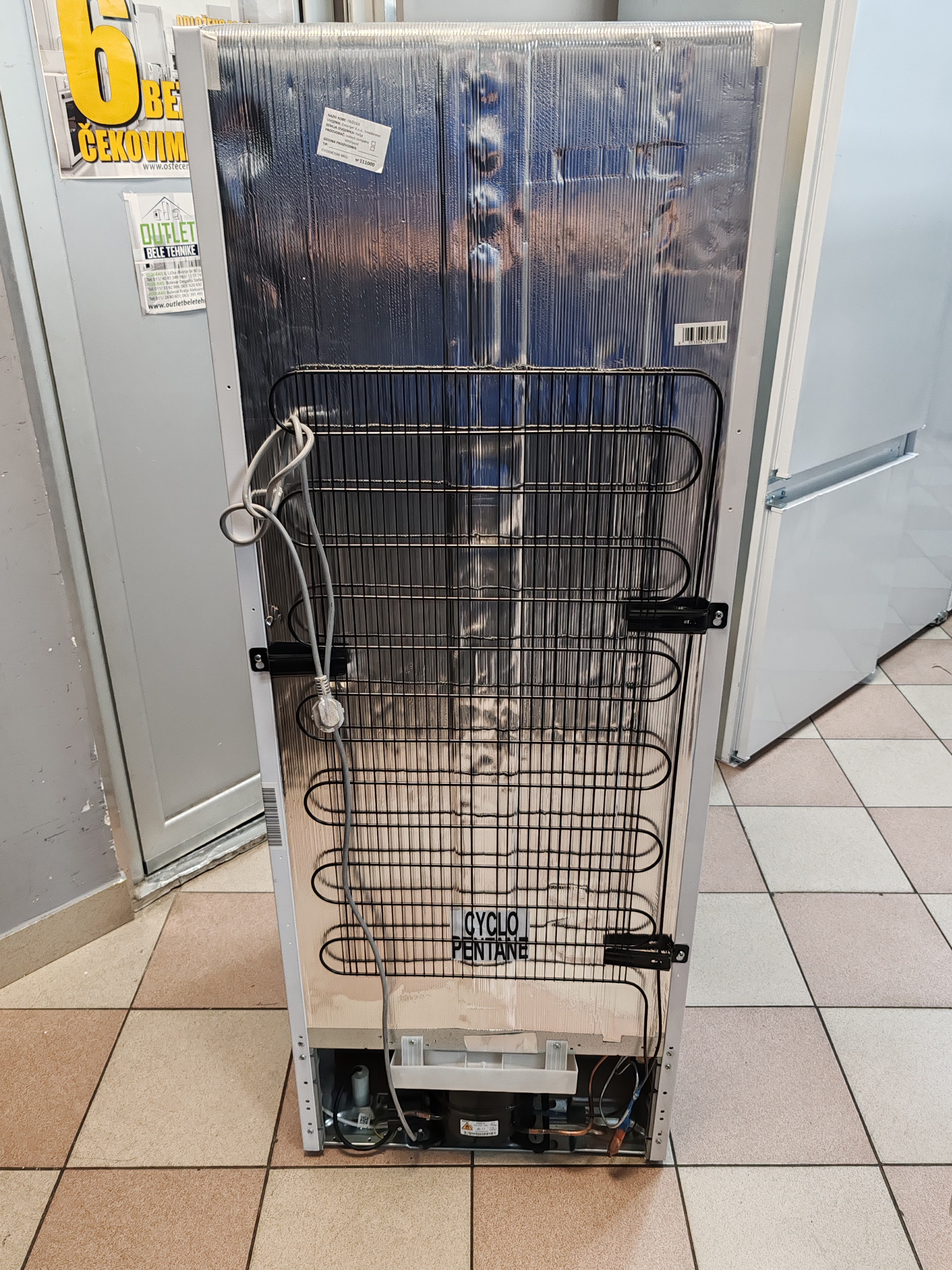 Ugradni Frižider Perla PE2630APYD , 144 cm.