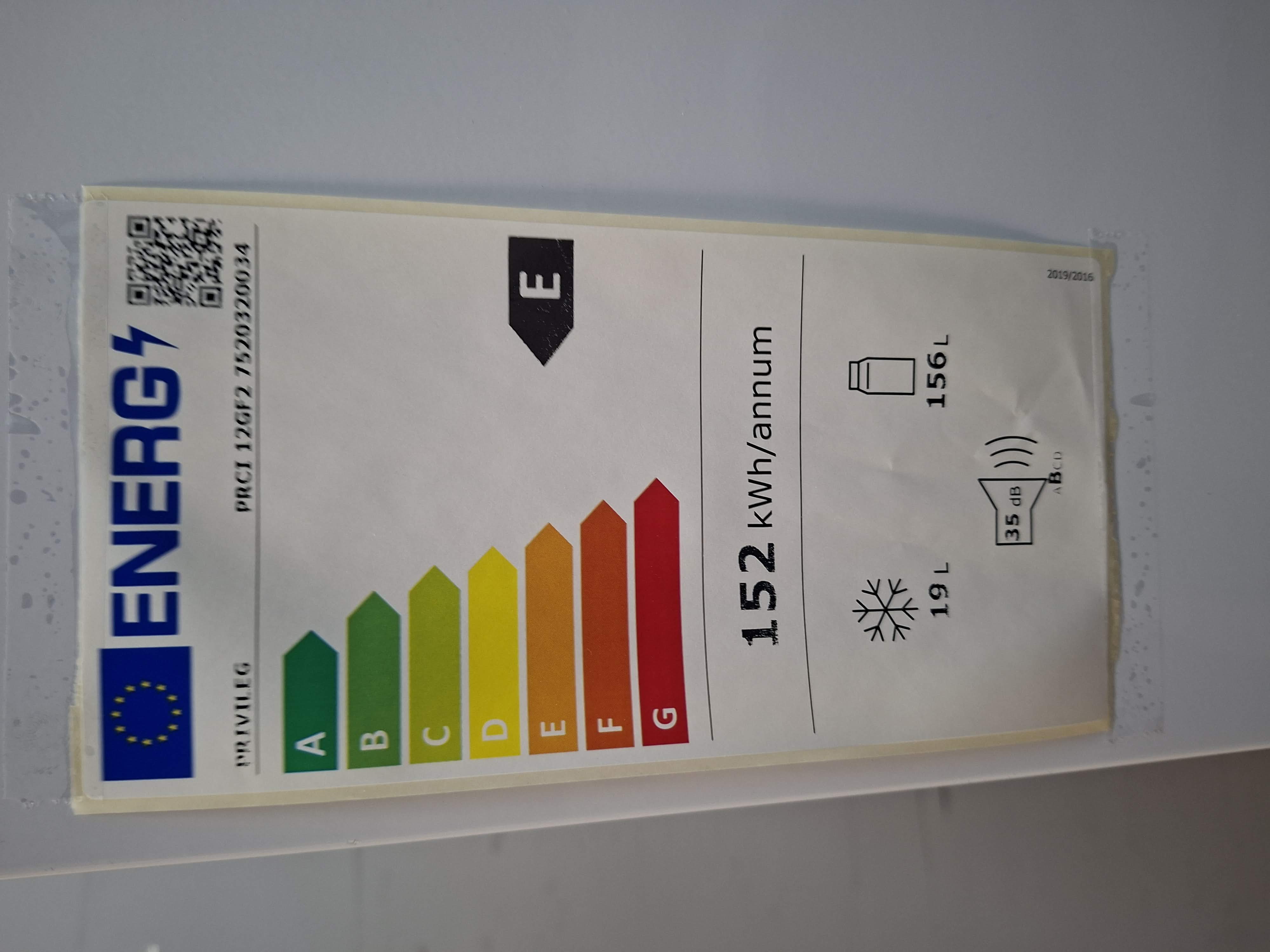 Ugradni Frižider Privileg  PRCI 12GF2 , 121.5 cm.