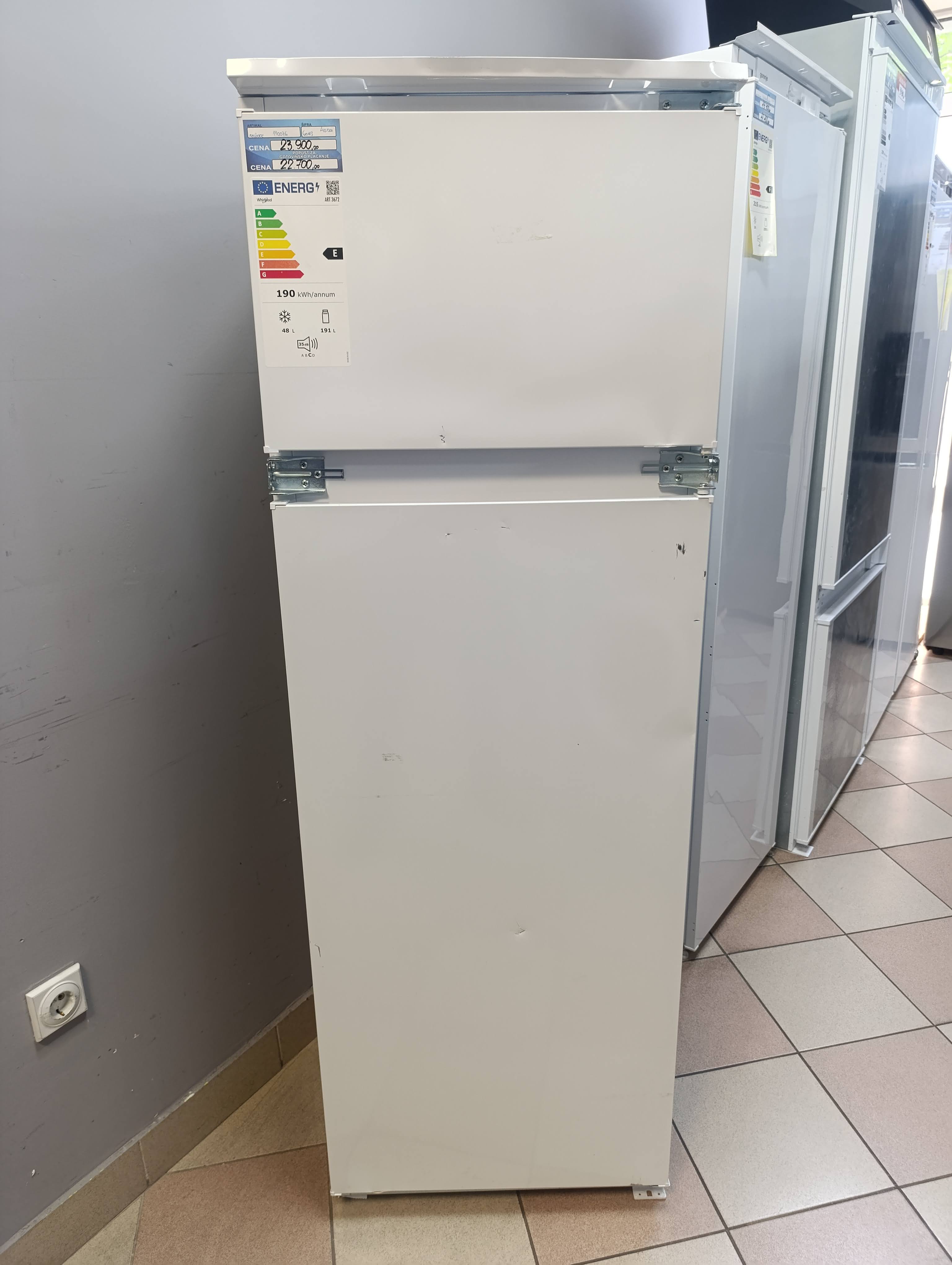 Ugradni frižider Whirlpool ART 3672, 157 cm
