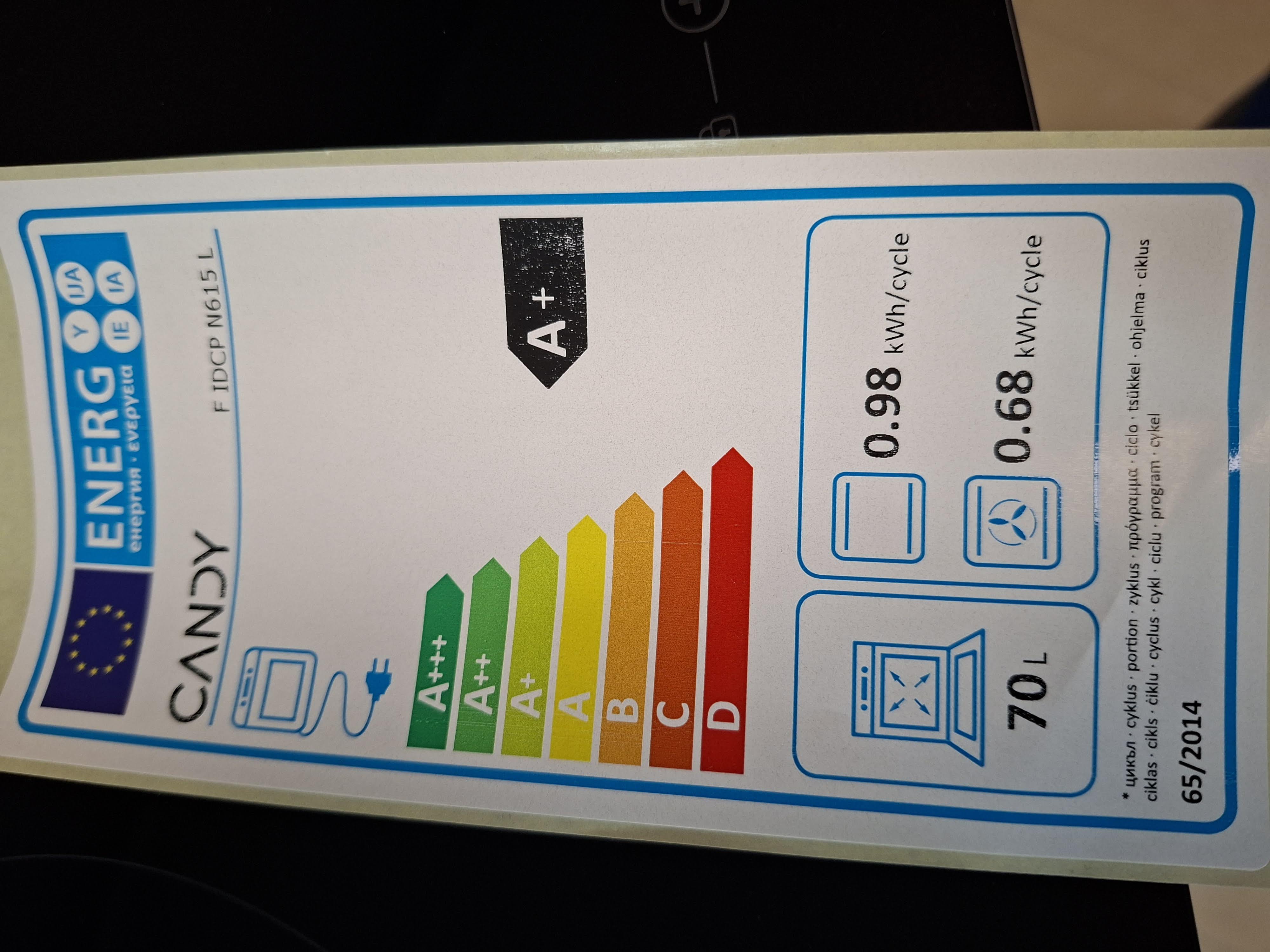 Ugradni set Candy PCI27BCH64CCB