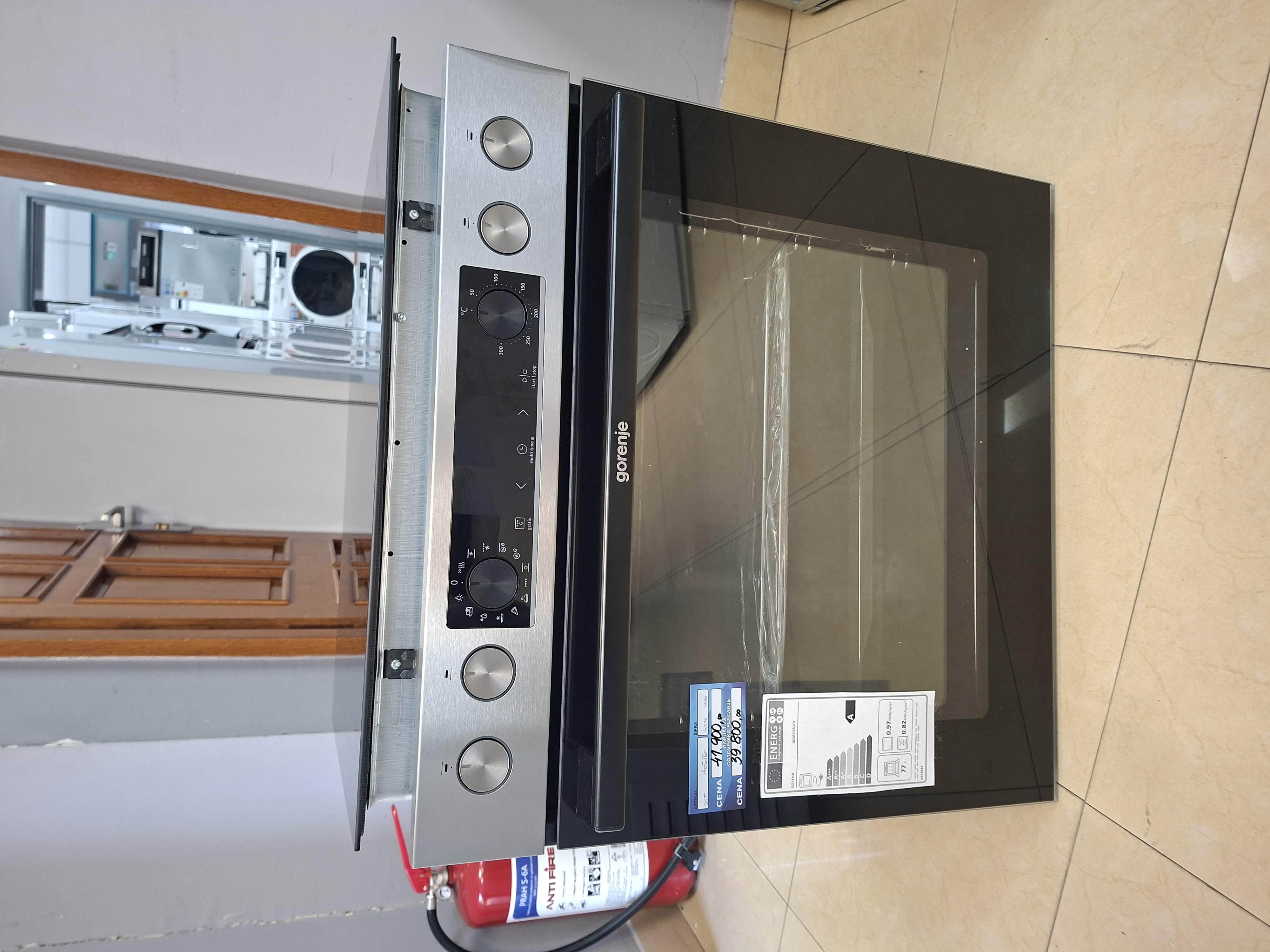 Ugradni set (rerna + ploča) Gorenje BCSB 737OTX + ECD620SCOT