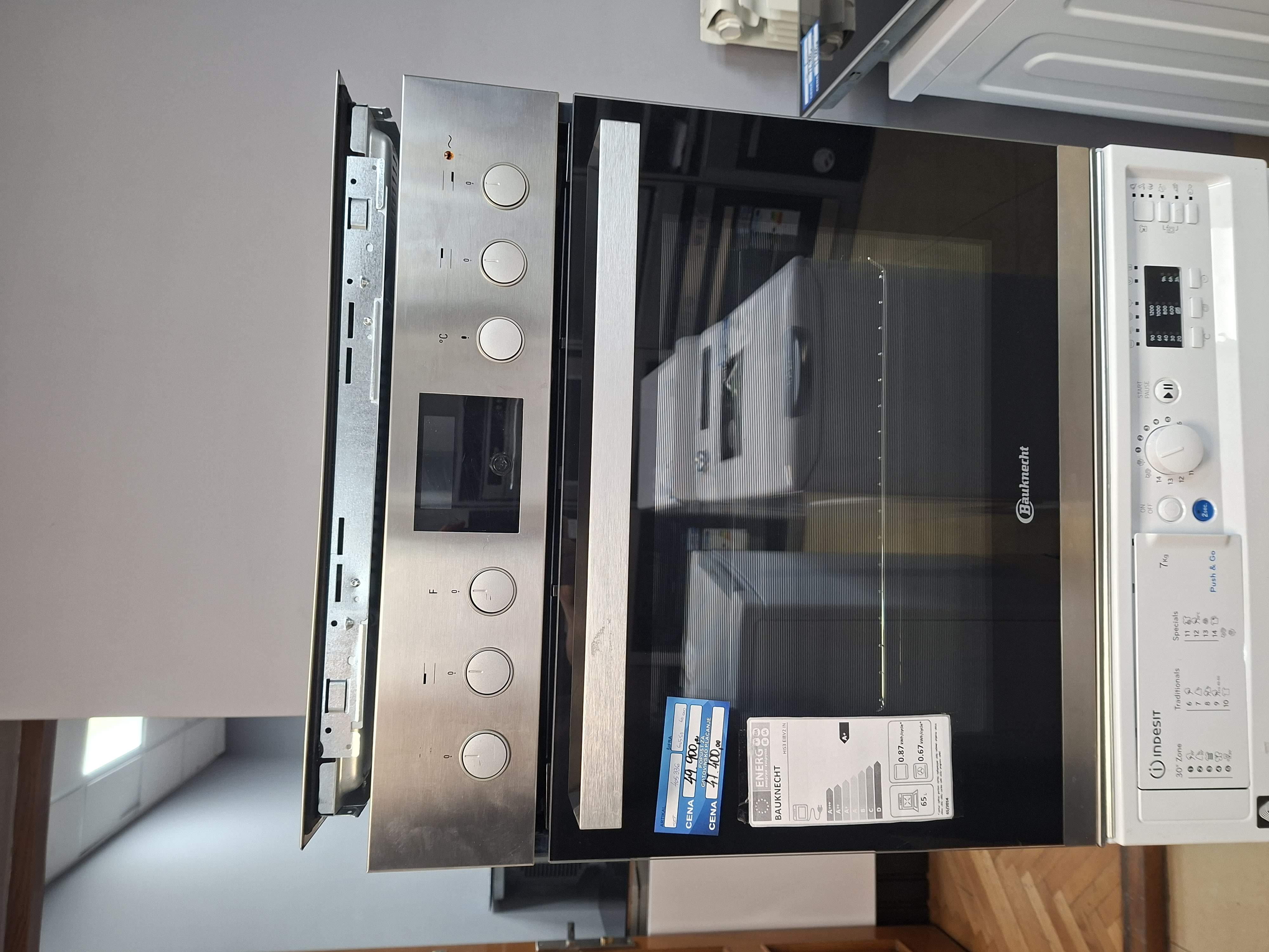 Ugradni set rerna+ploča Bauknecht HIS3 EI8V2 IN + BU 1760C FT