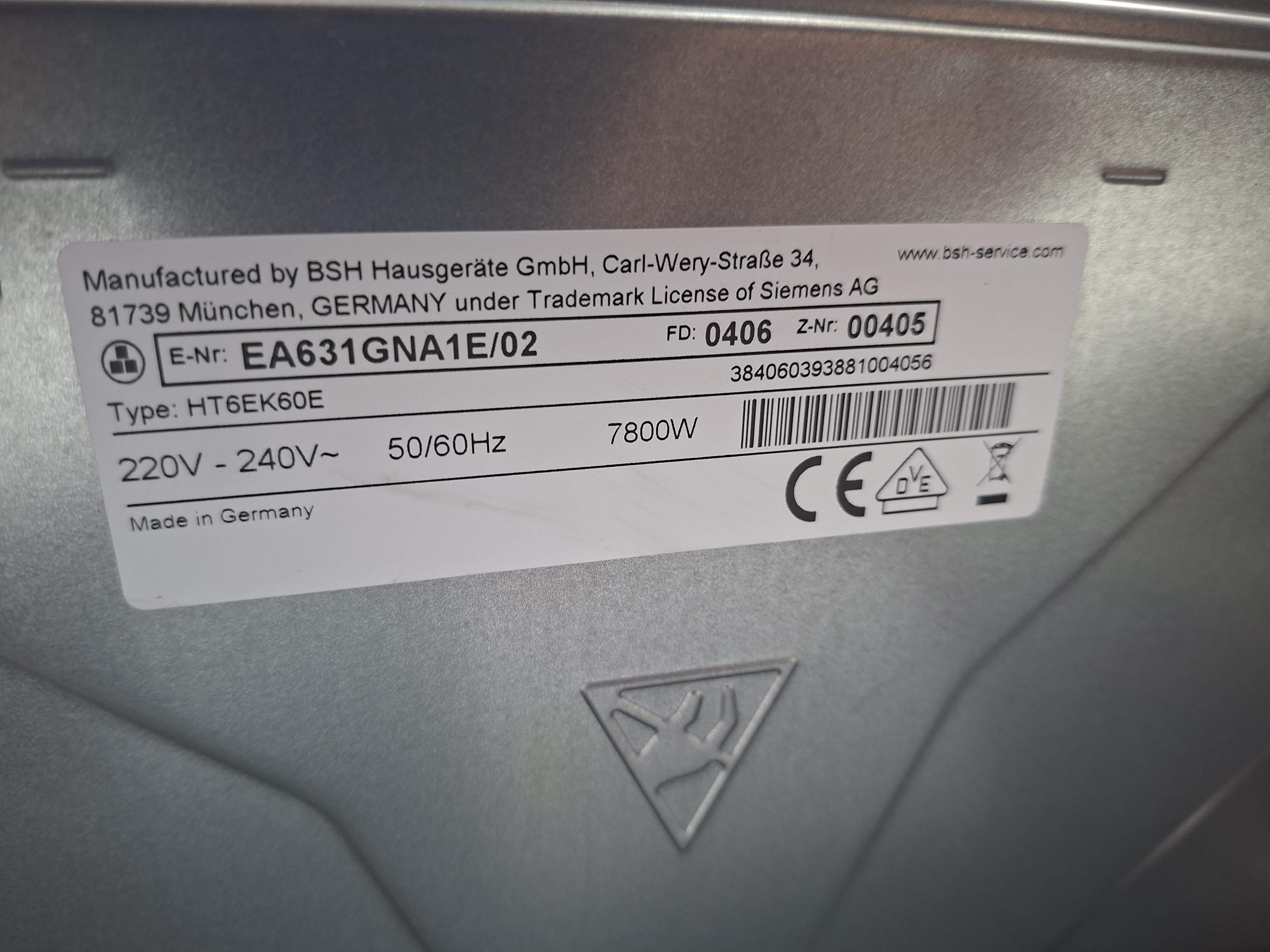Ugradni Set (Rerna+Ploča) Simens HE113FBS2+EA631GNA1E