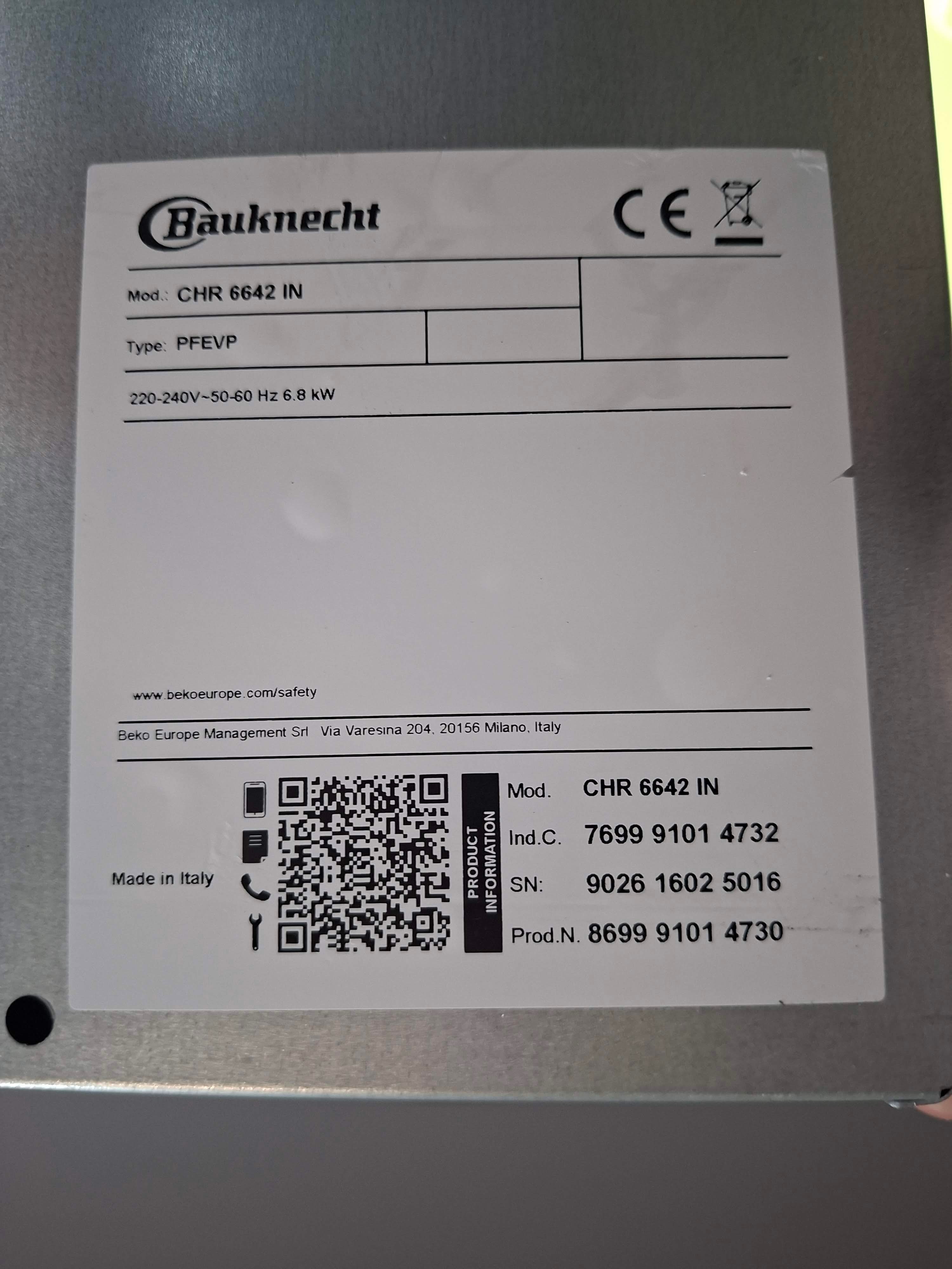 Ugradni set(rerna + ploča)Bauknecht HIR4 EP8V2 PT+CHR6642IN