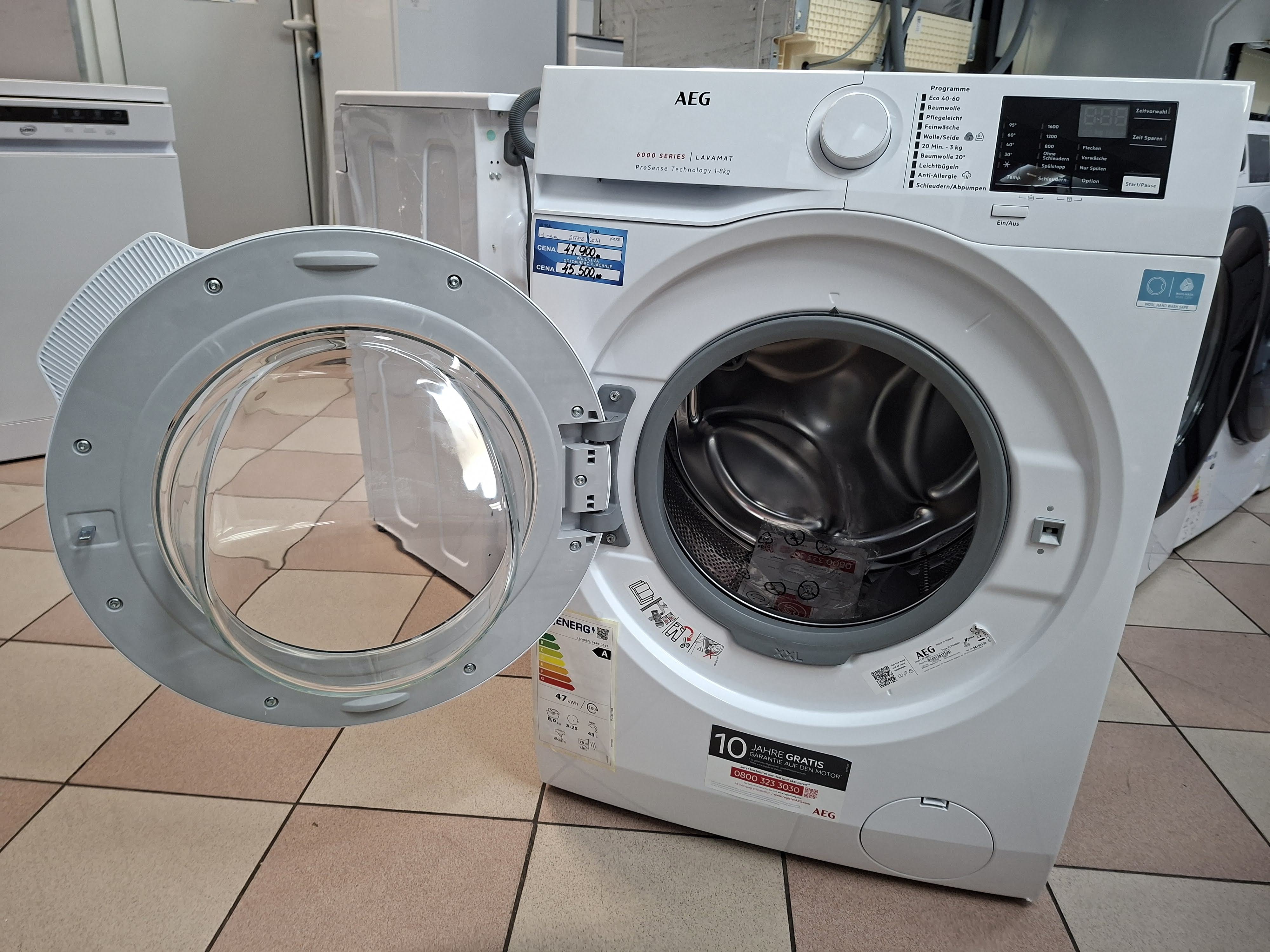 Veš mašina AEG L6FA68FL , 8 kg