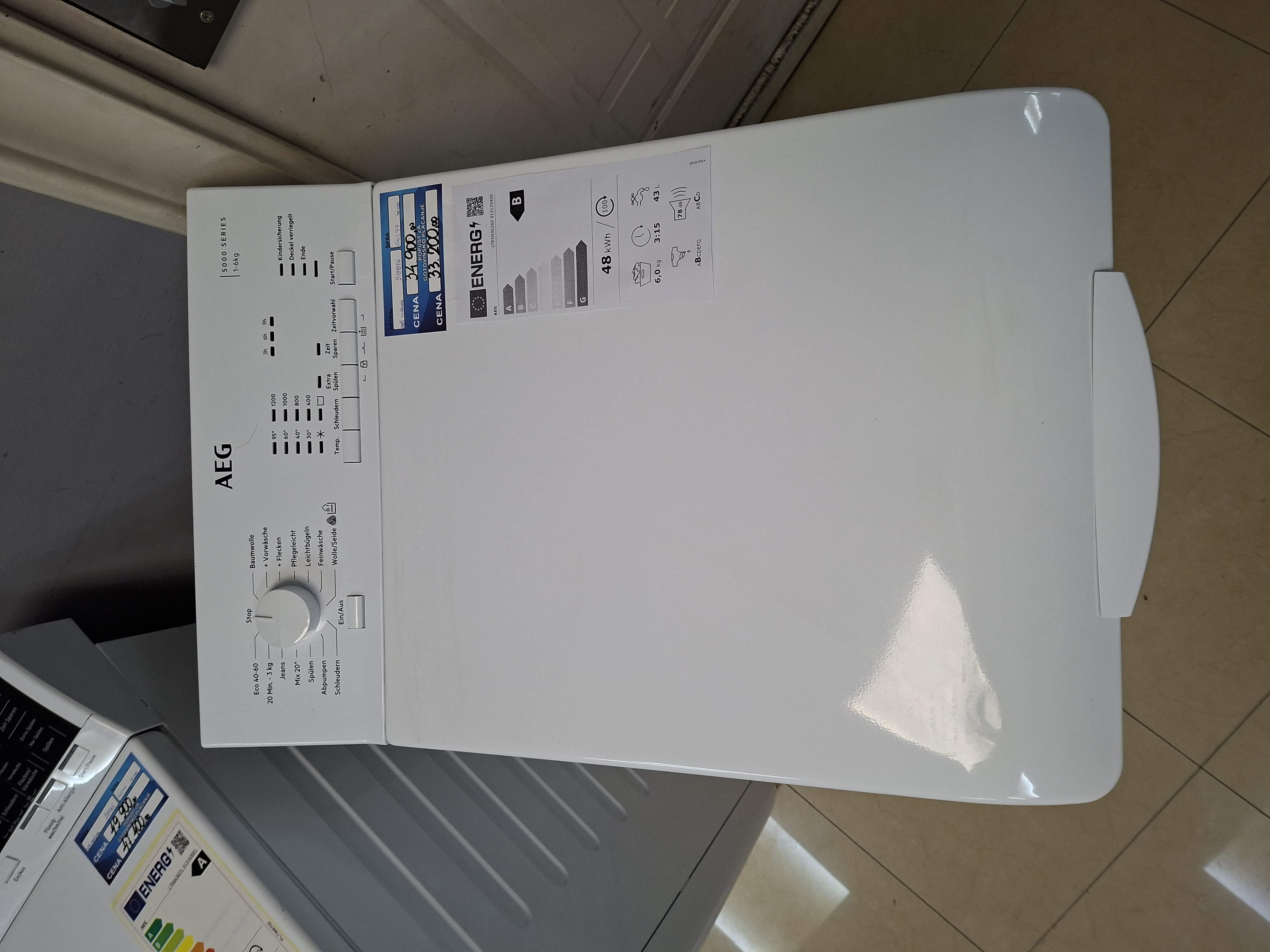 Veš mašina Aeg LTR5N30260 , 6 kg.