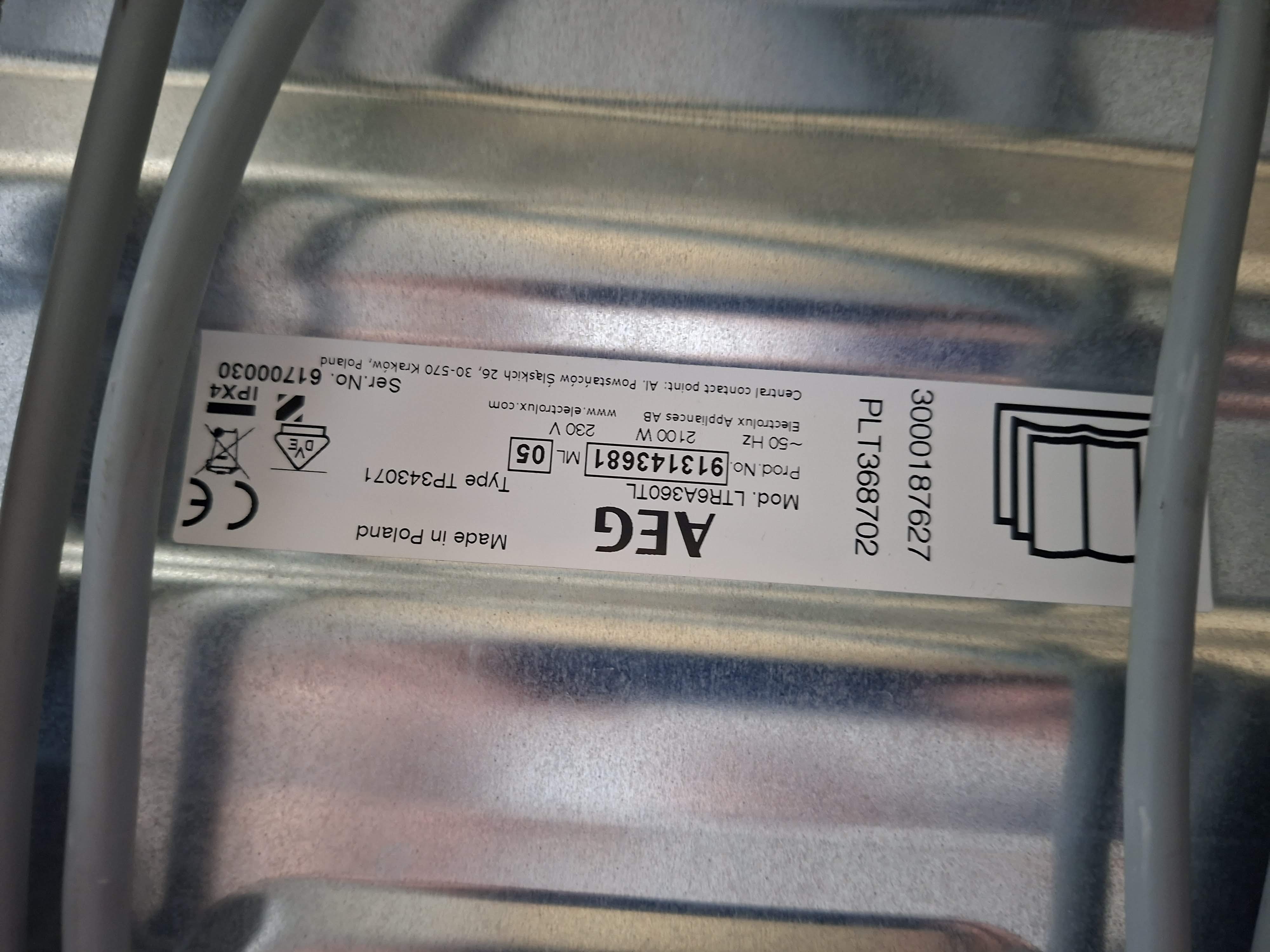 Veš mašina AEG LTR6A360TL, 6 kg