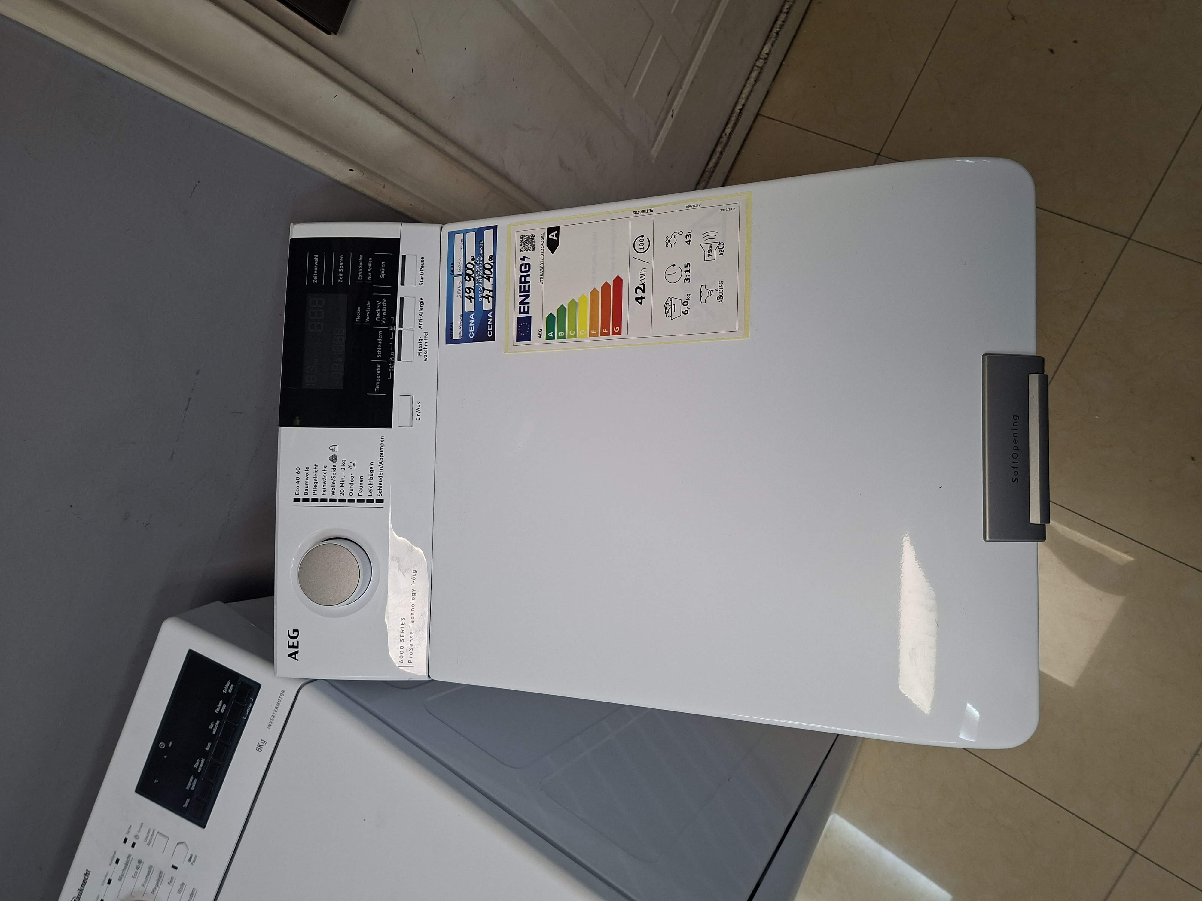 Veš mašina AEG LTR6A360TL, 6 kg