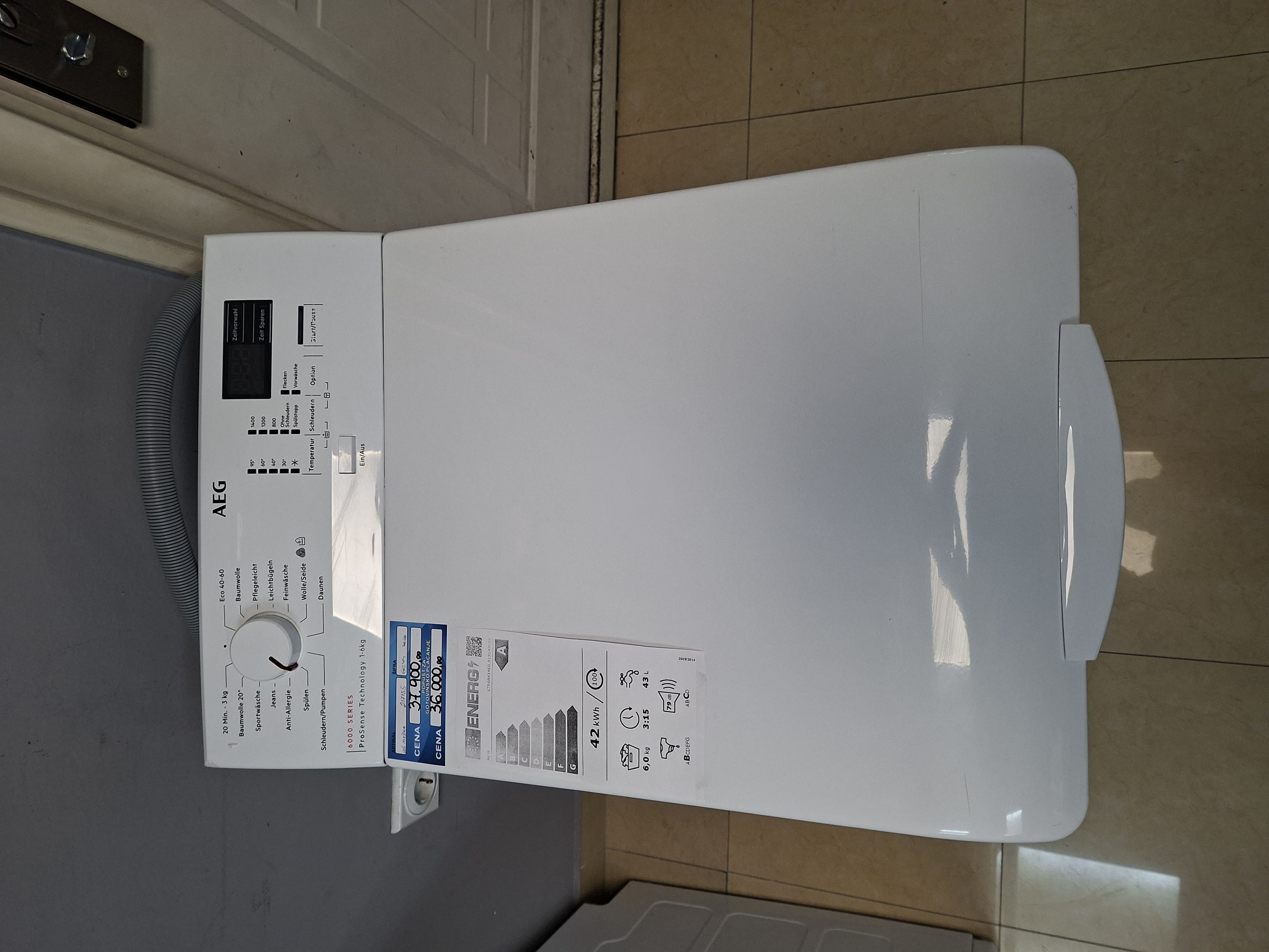 Veš mašina Aeg LTR6A41460 , 6 kg.