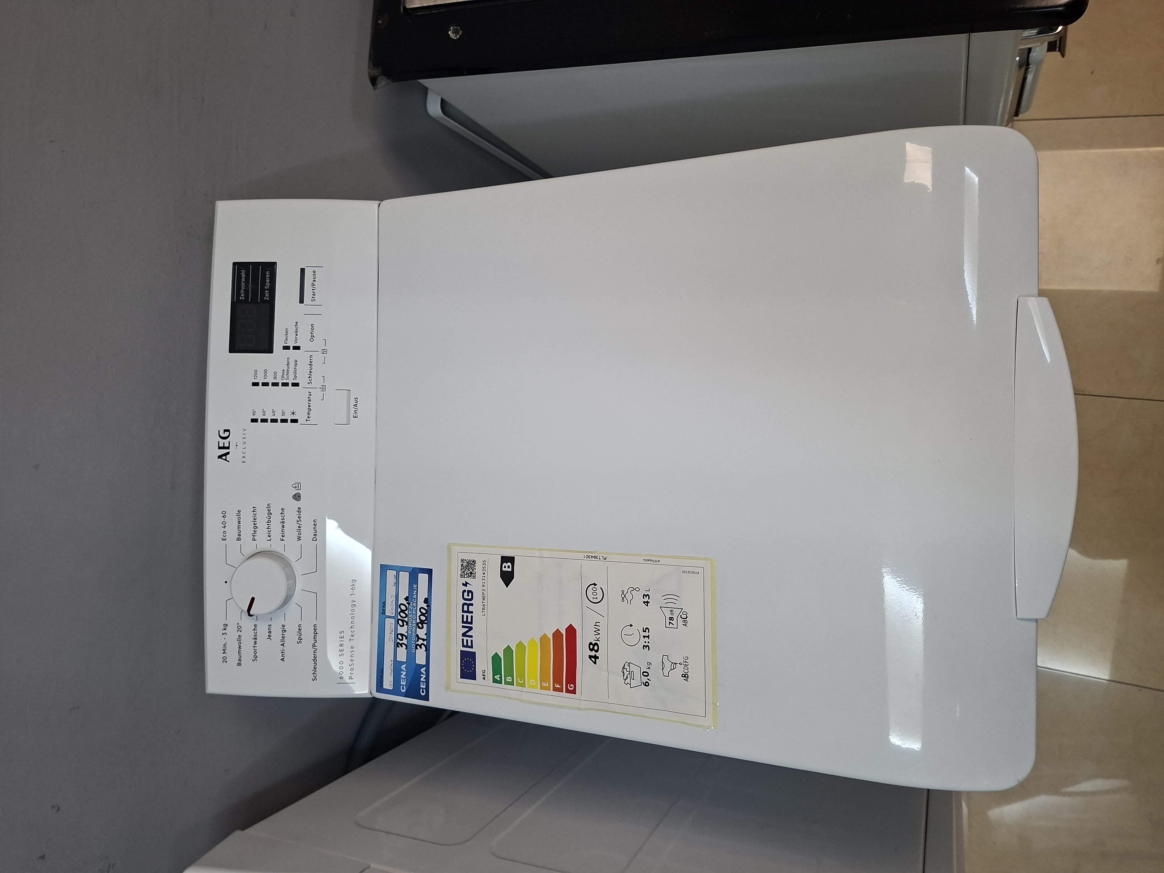 Veš mašina AEG LTR6T4EP3, 6 kg.