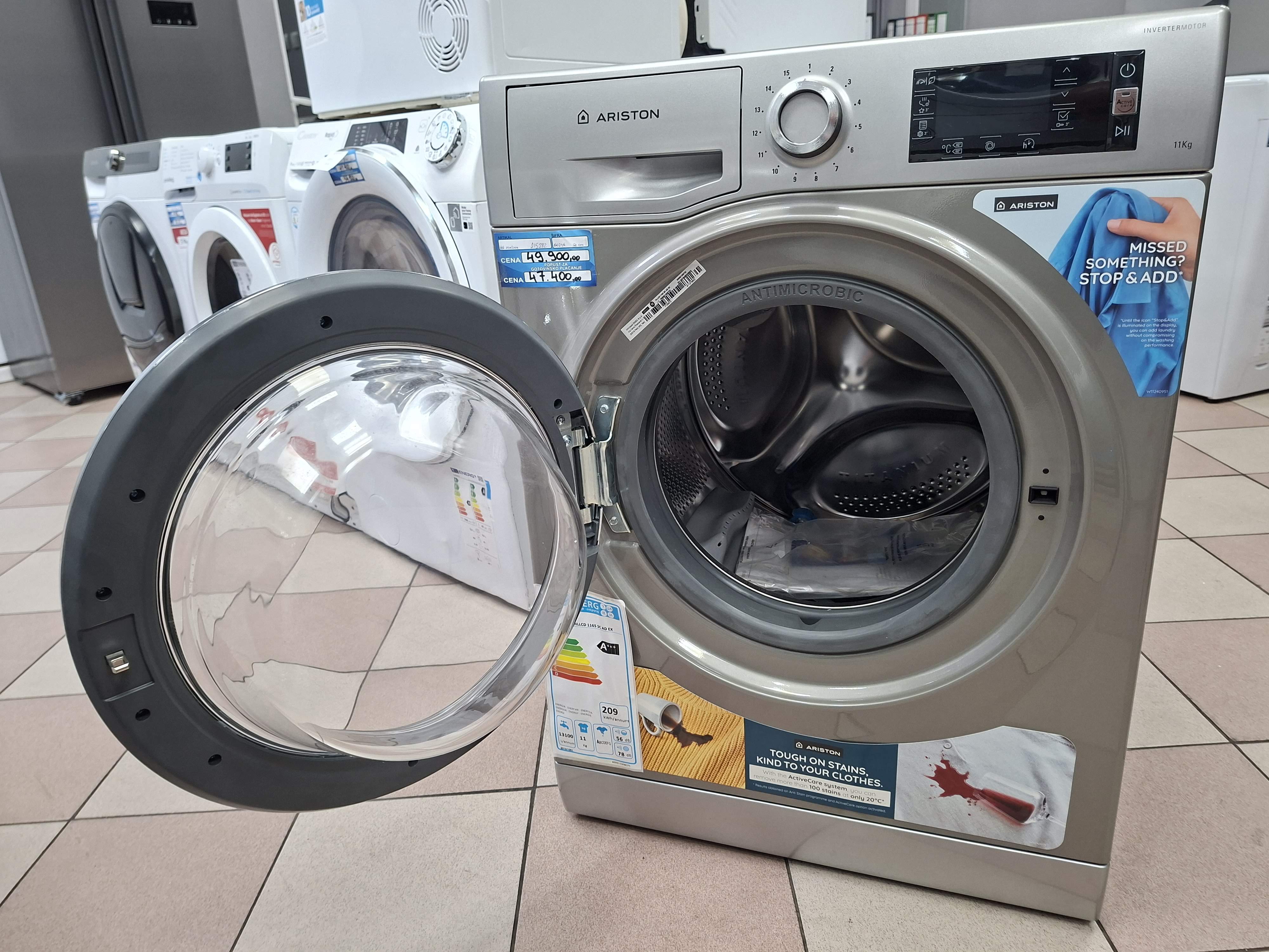 Veš mašina Ariston NLLCD 1165 SC AD EX, 11 Kg