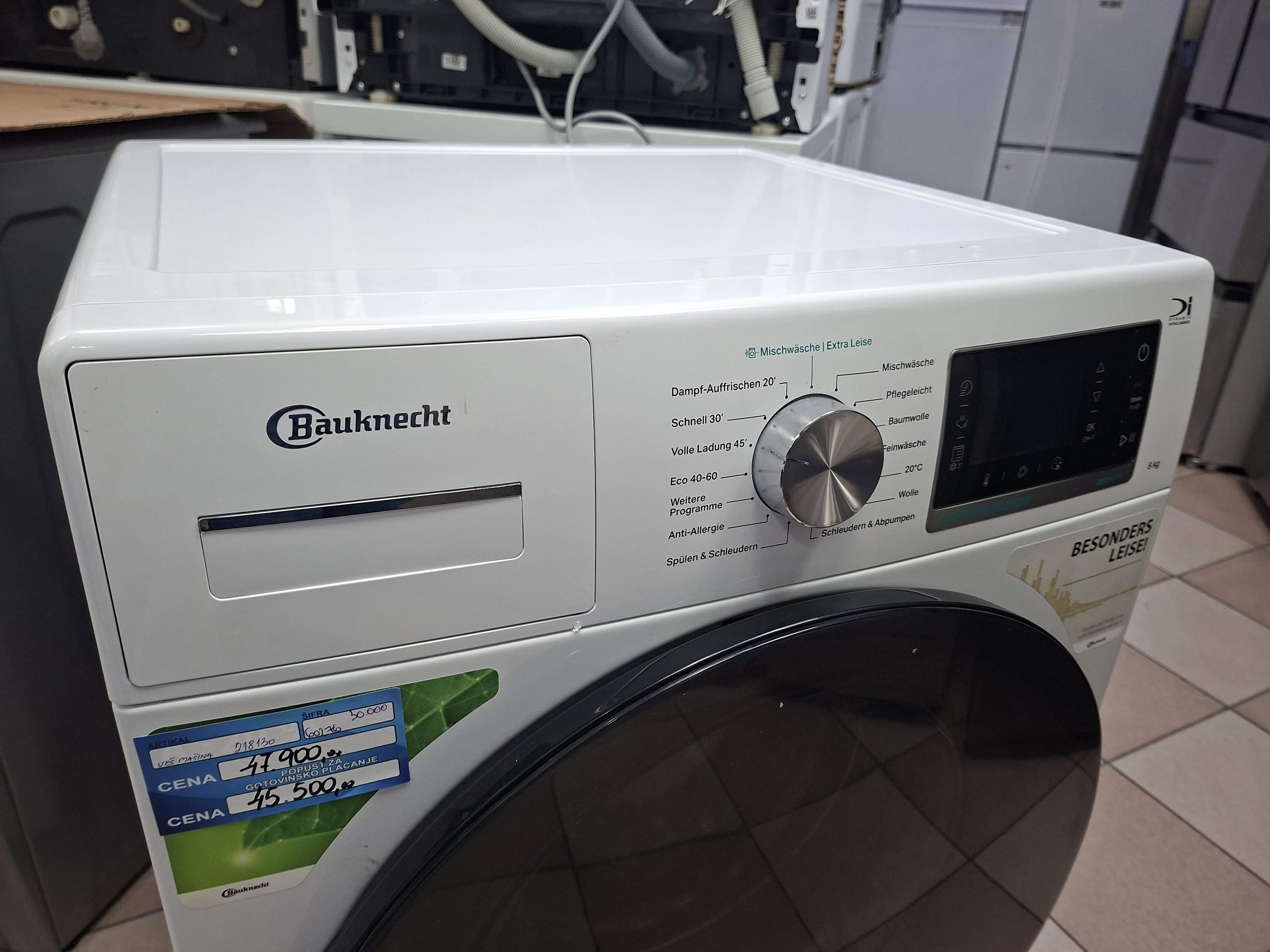 Veš mašina Bauknecht B6R 88E SILENCE DE , 8 kg.