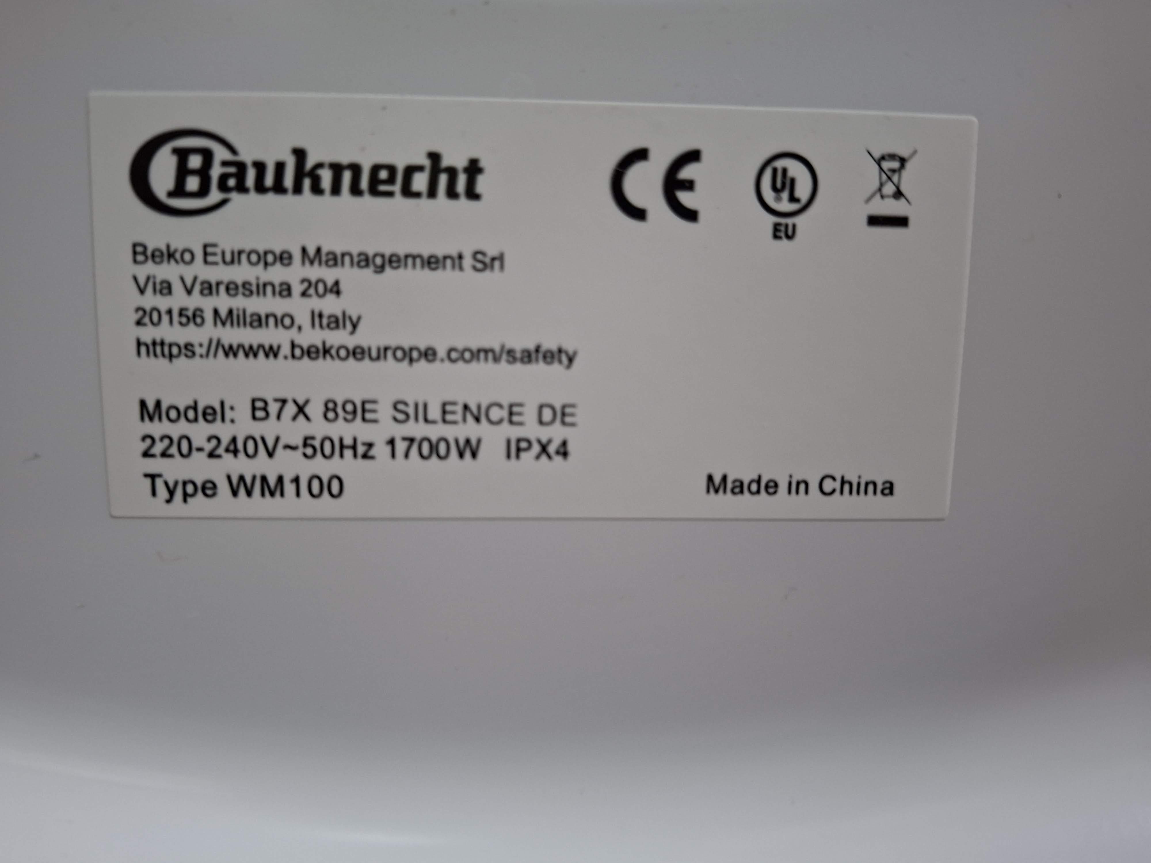 Veš mašina Bauknecht B7X 89E SILENCE DE , 8 kg.