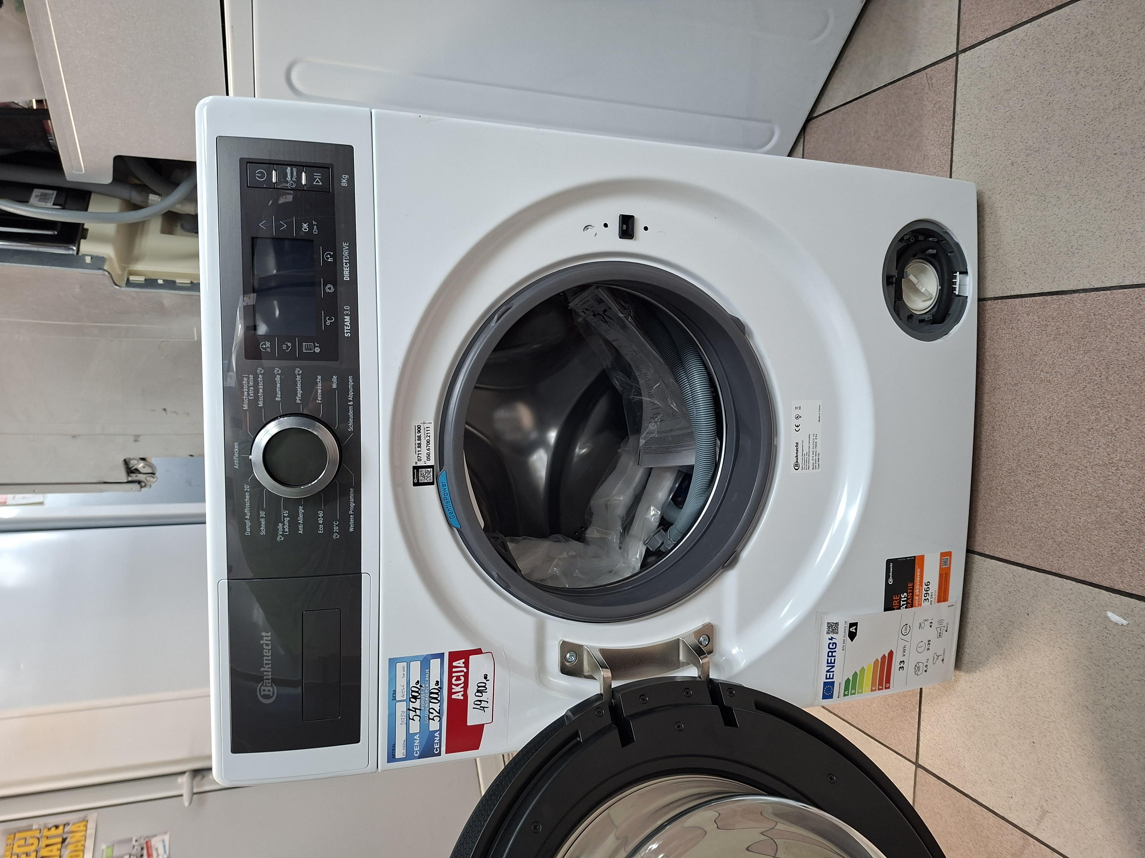 Veš mašina Bauknecht B7X 89E SILENCE DE , 8 kg.
