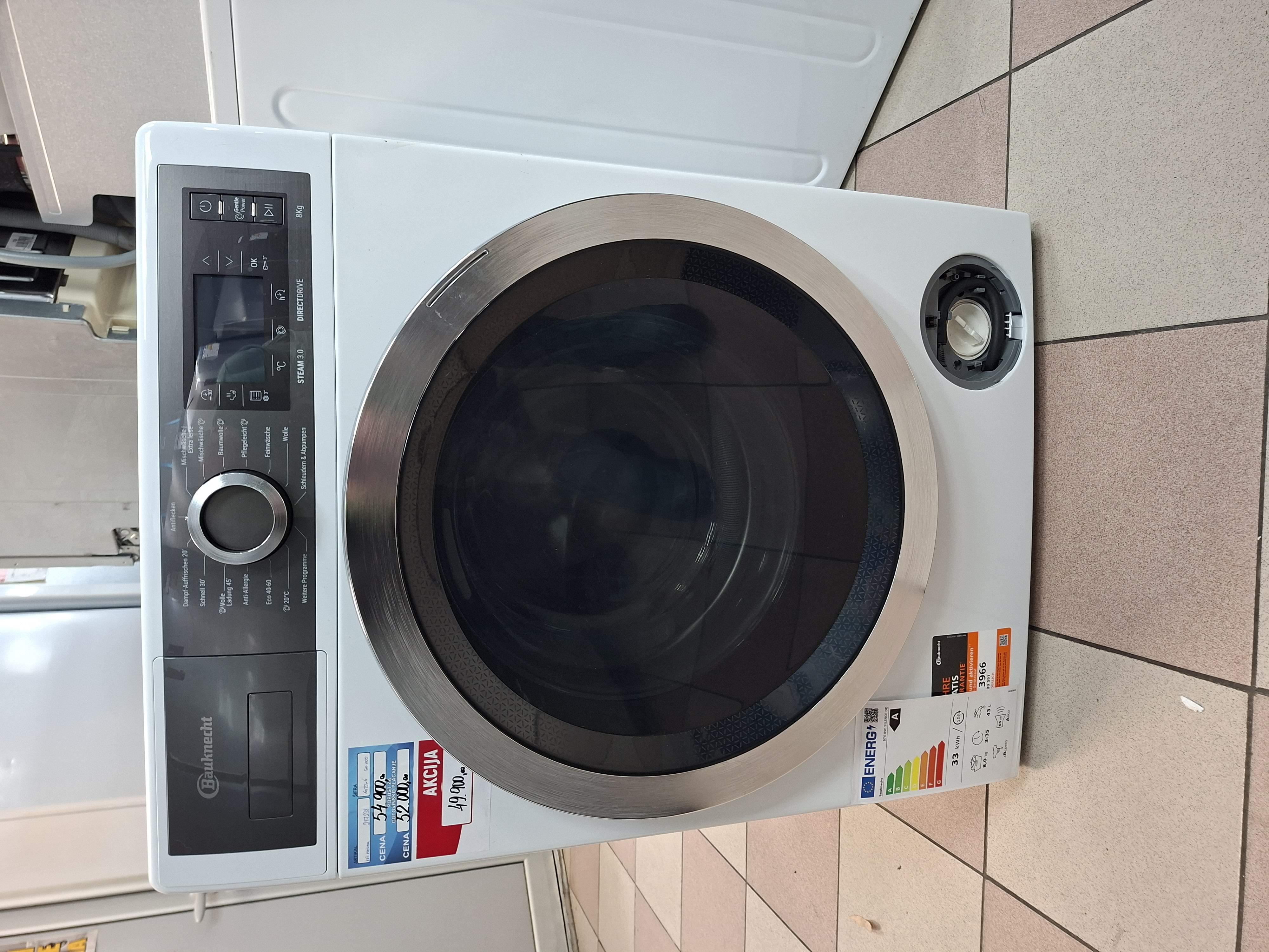 Veš mašina Bauknecht B7X 89E SILENCE DE , 8 kg.