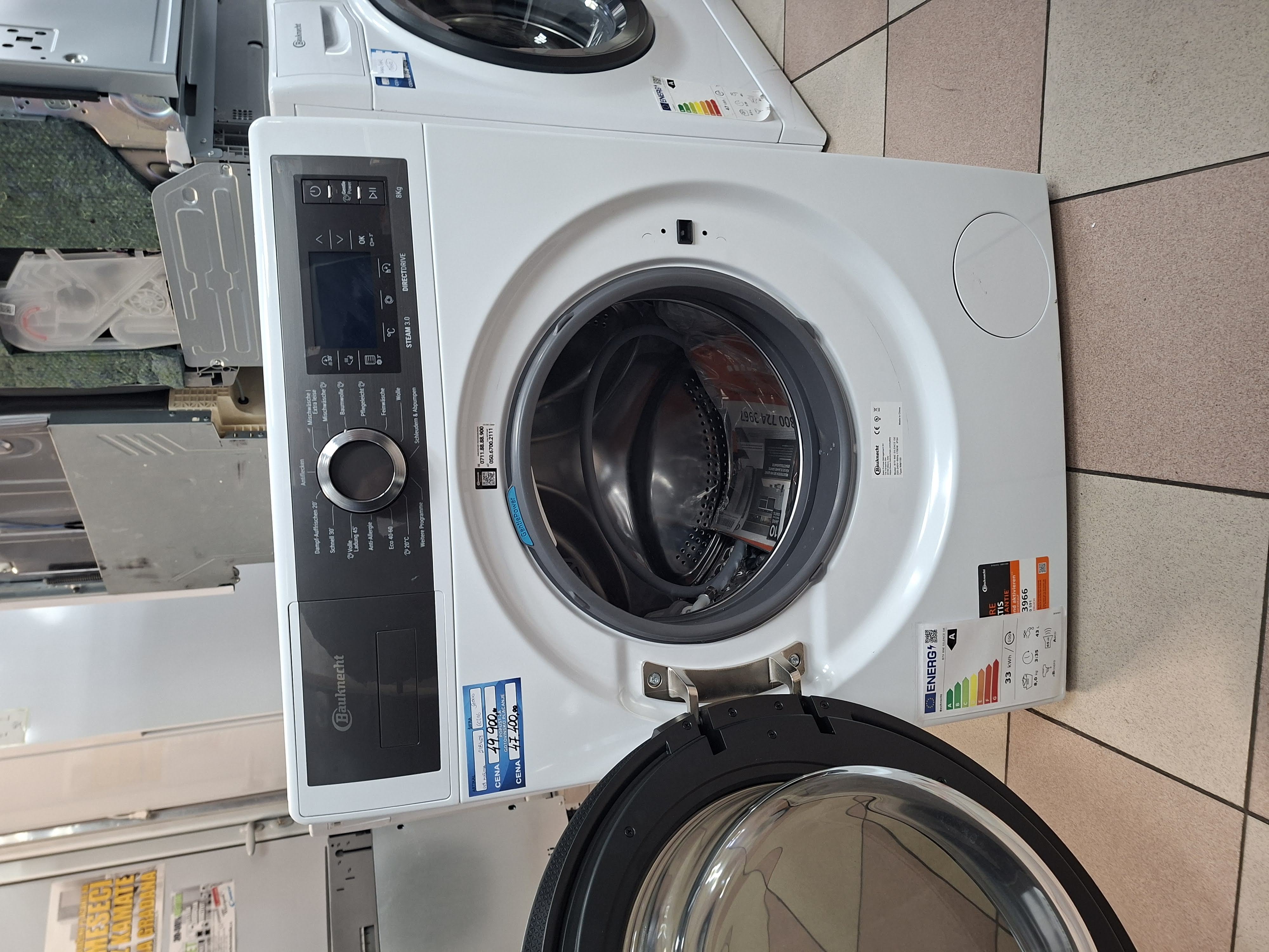 Veš mašina Bauknecht B7X 89E SILENCE DE , 8 kg.