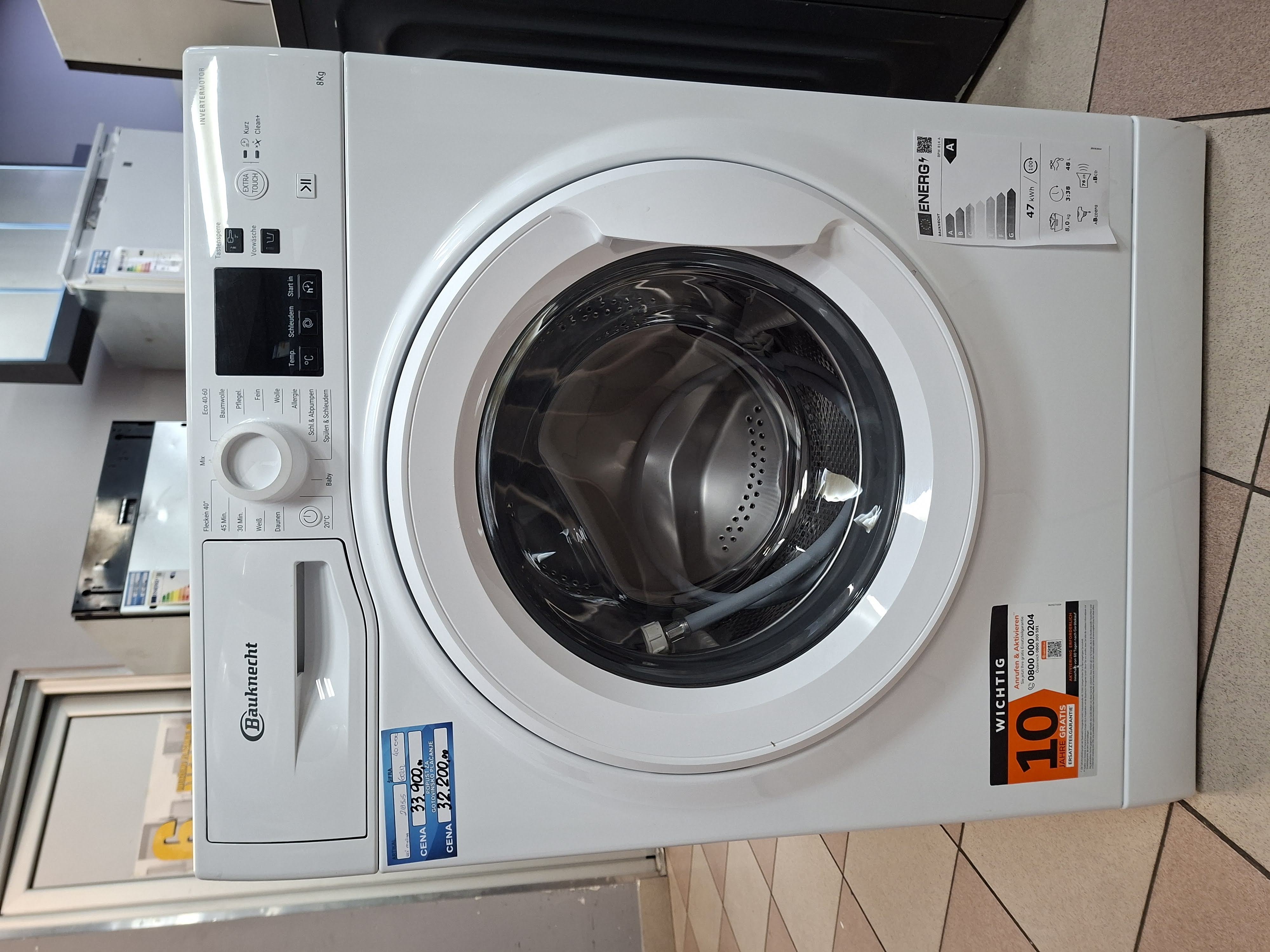 Veš mašina Bauknecht BPW 814 A (2), 8 kg