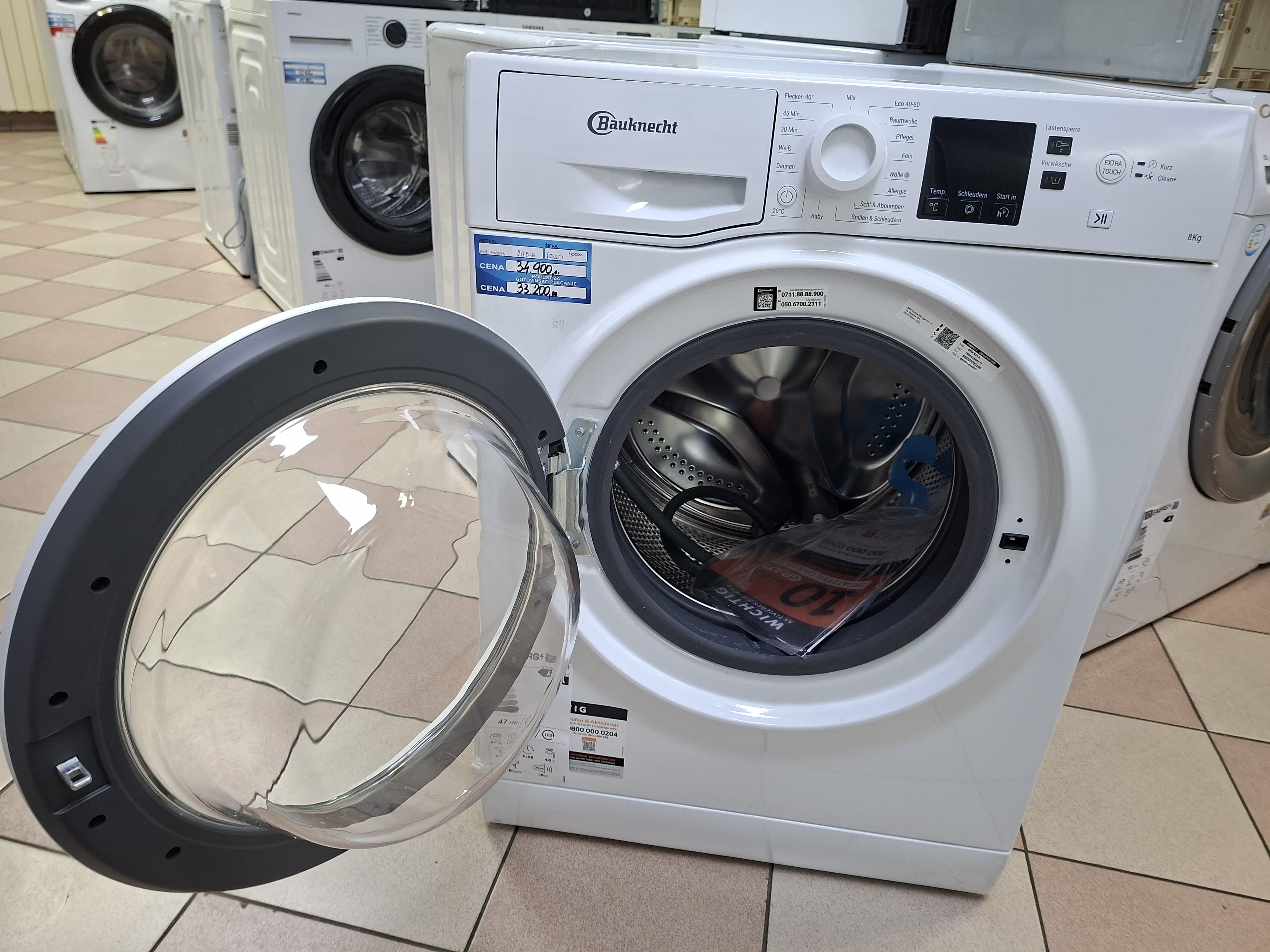 Veš mašina Bauknecht BPW 814 A, 8 kg