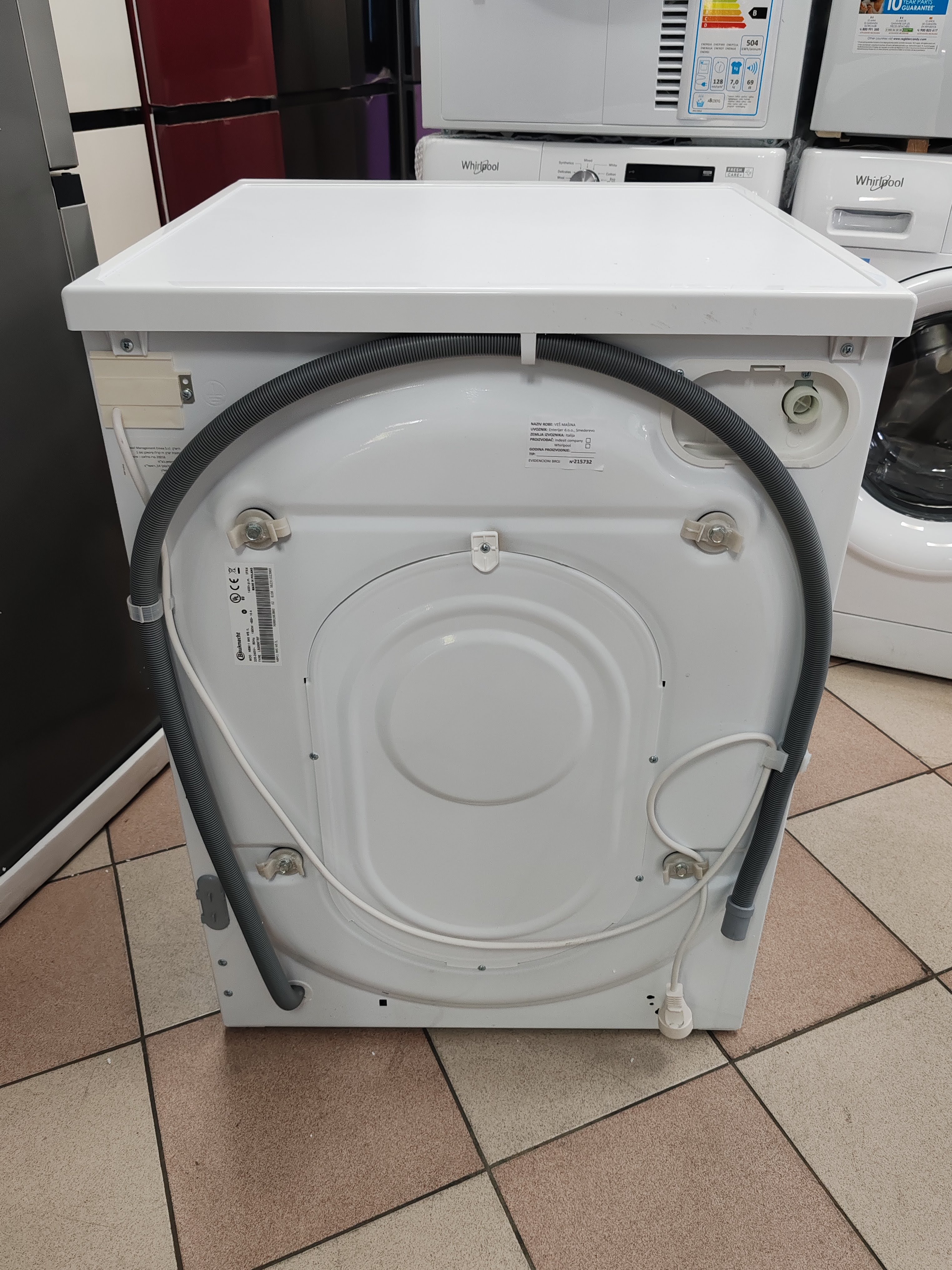 Veš mašina Bauknecht NBM11 845 WS IT , 8kg