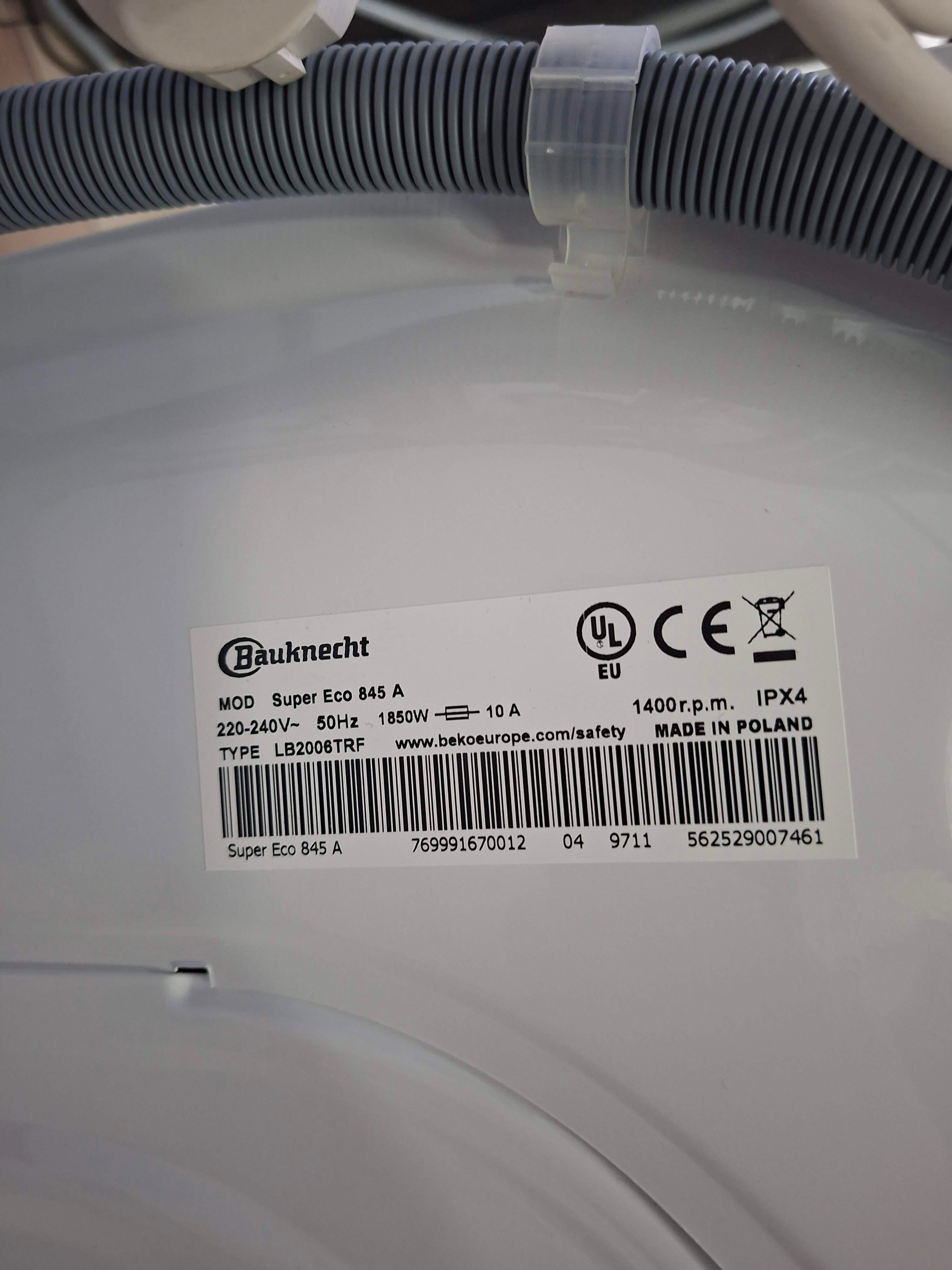 Veš mašina Bauknecht Super Eco 845 A (2), 8 kg