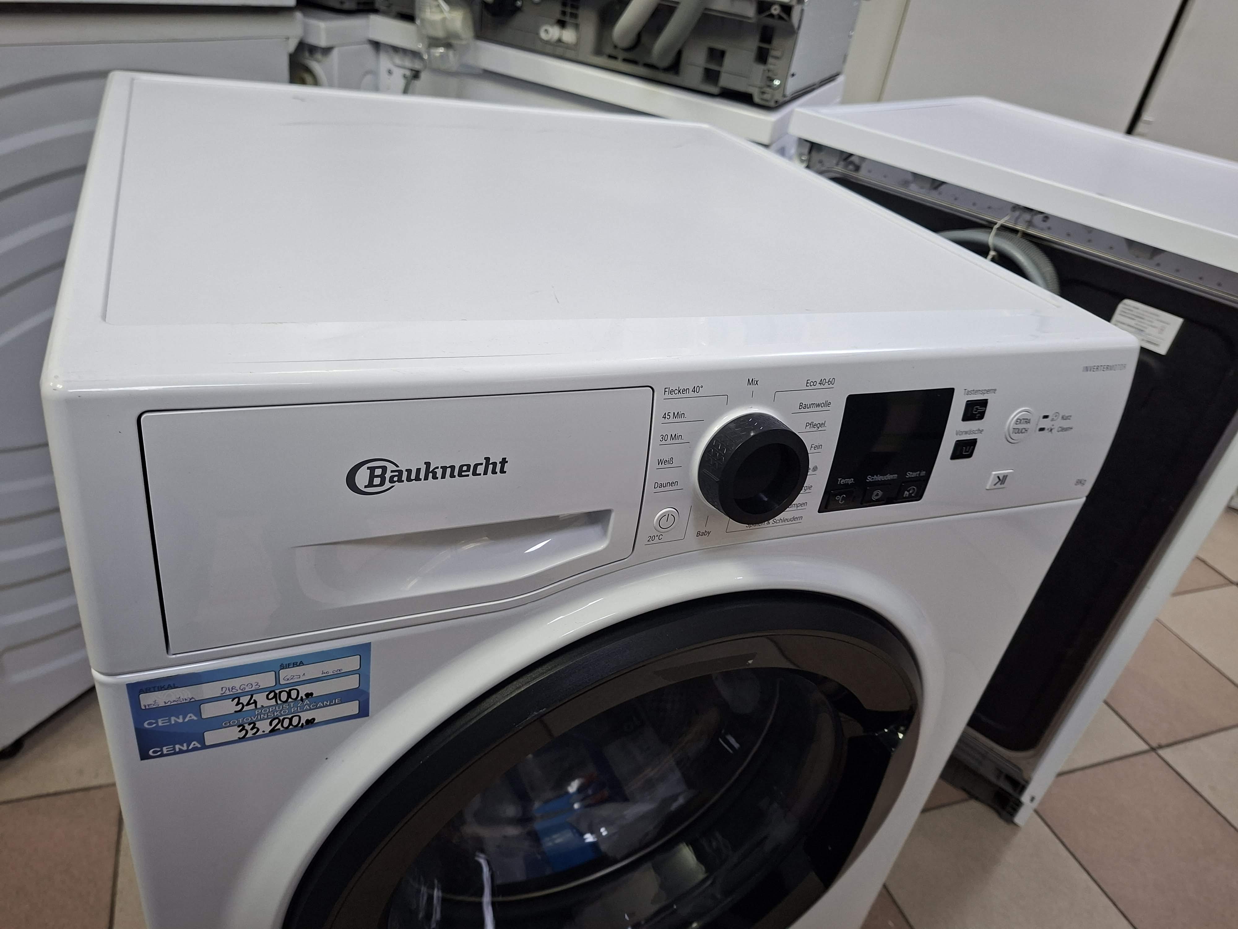 Veš mašina Bauknecht Super Eco 845 A (2), 8 kg