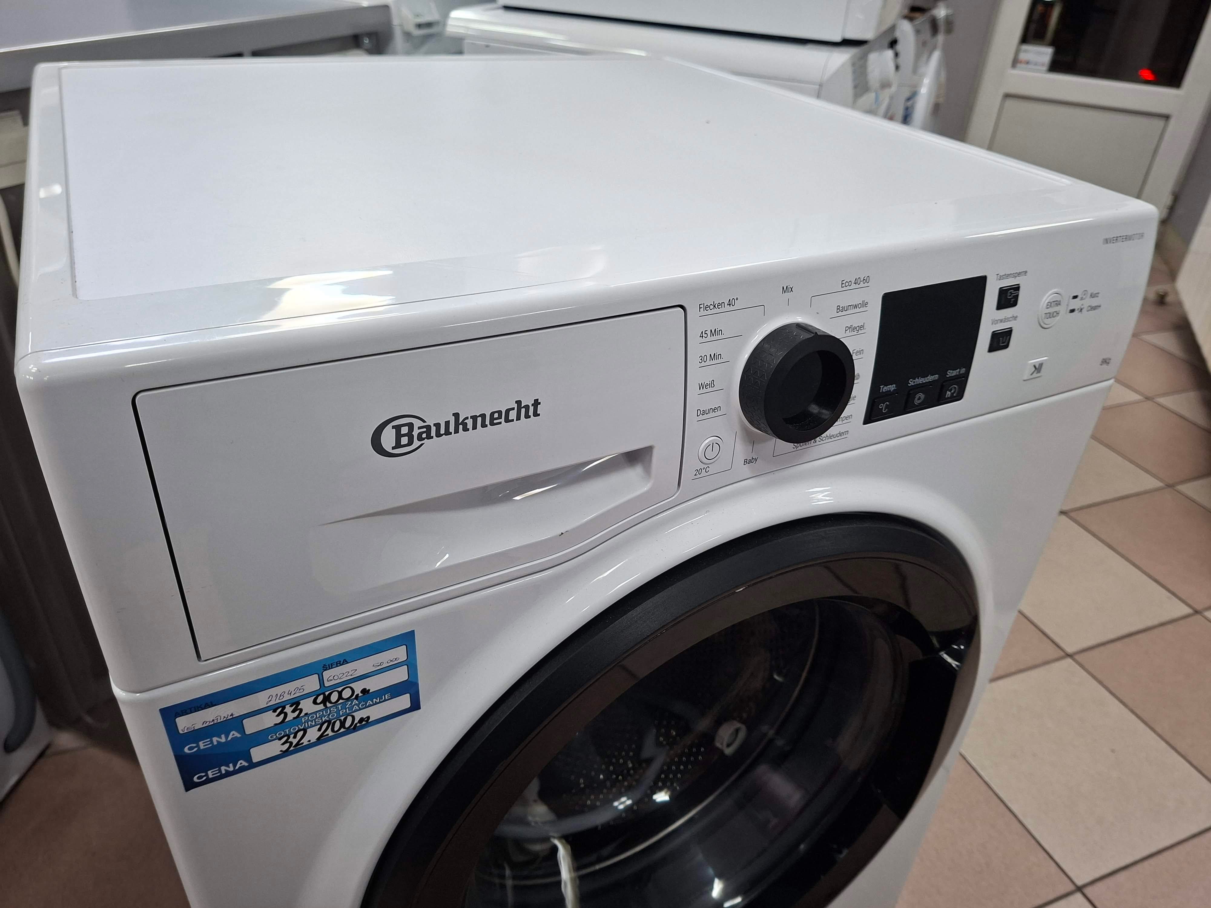 Veš mašina Bauknecht Super Eco 845 A (2), 8 kg