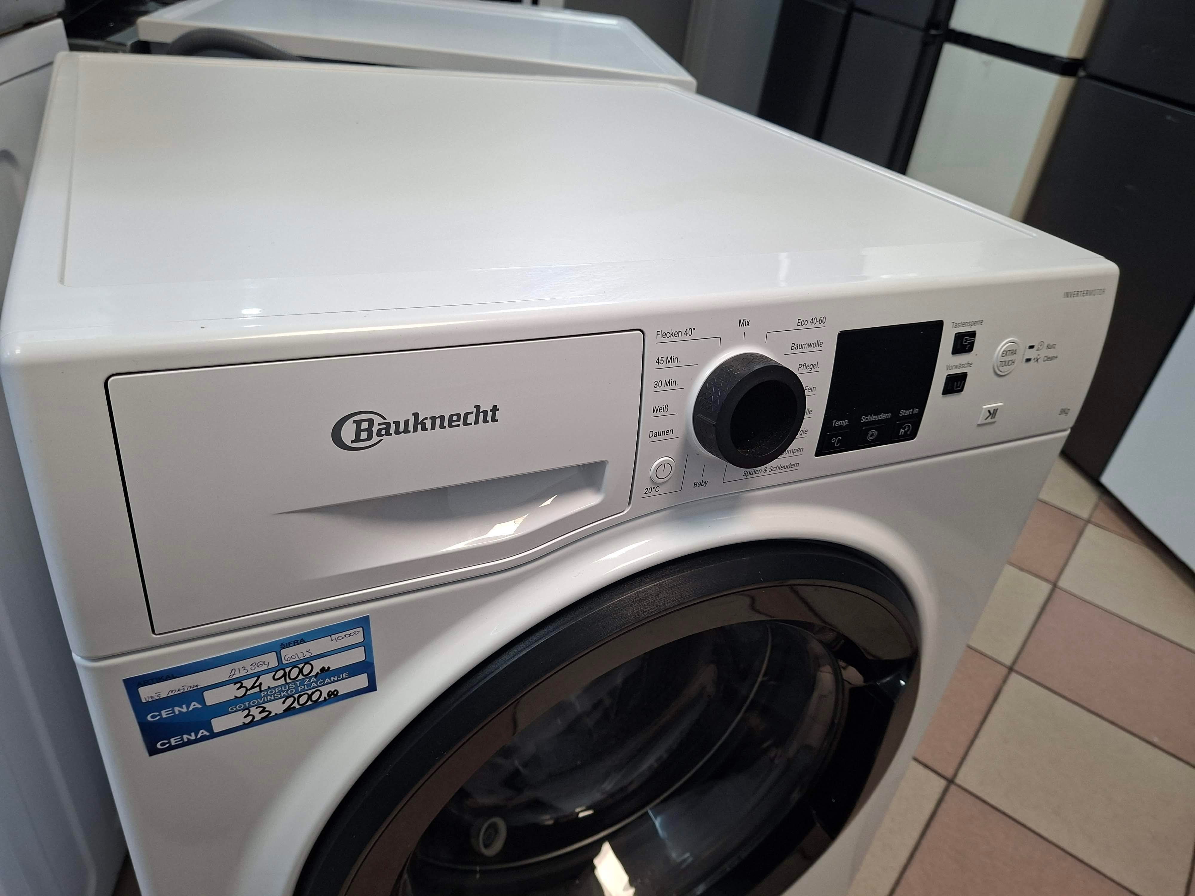 Veš mašina Bauknecht Super Eco 845 A (2), 8 kg