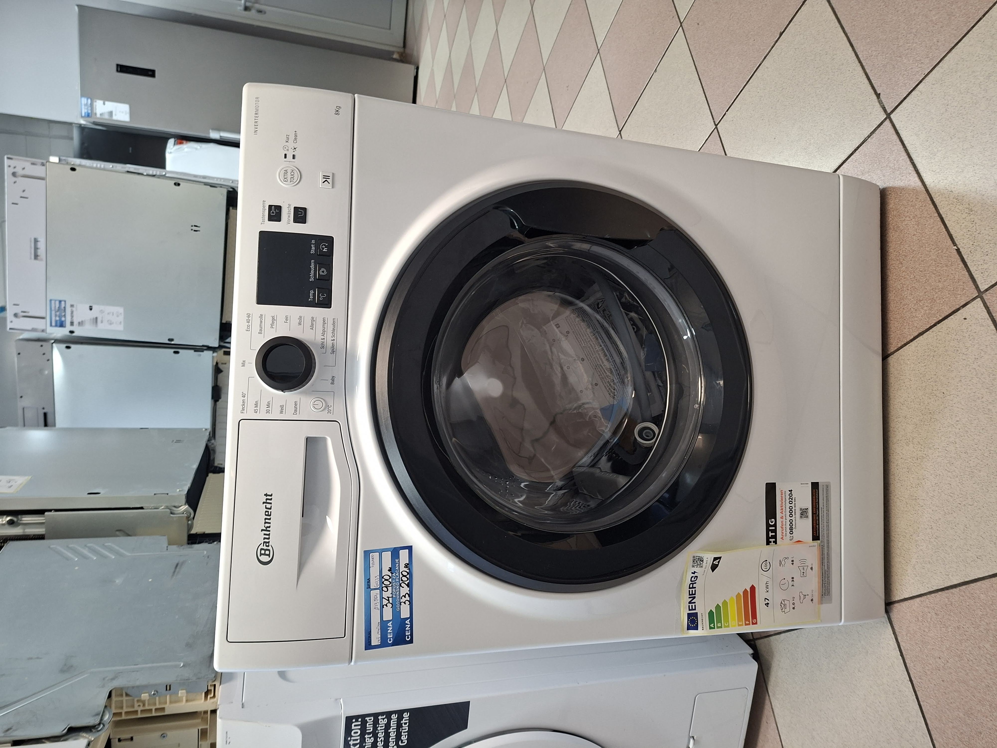 Veš mašina Bauknecht Super Eco 845 A (2), 8 kg