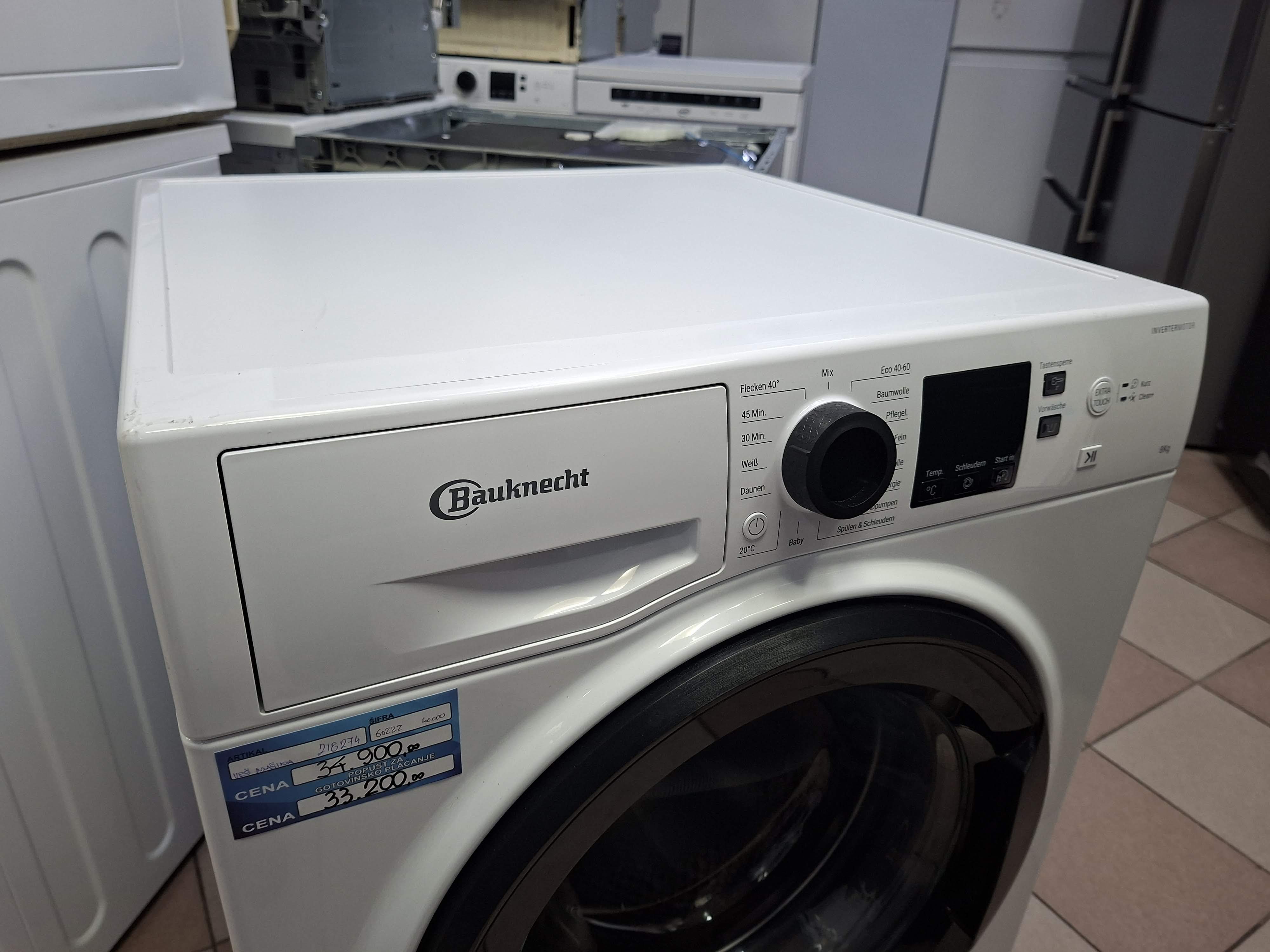 Veš mašina Bauknecht Super Eco 845 A (2), 8 kg