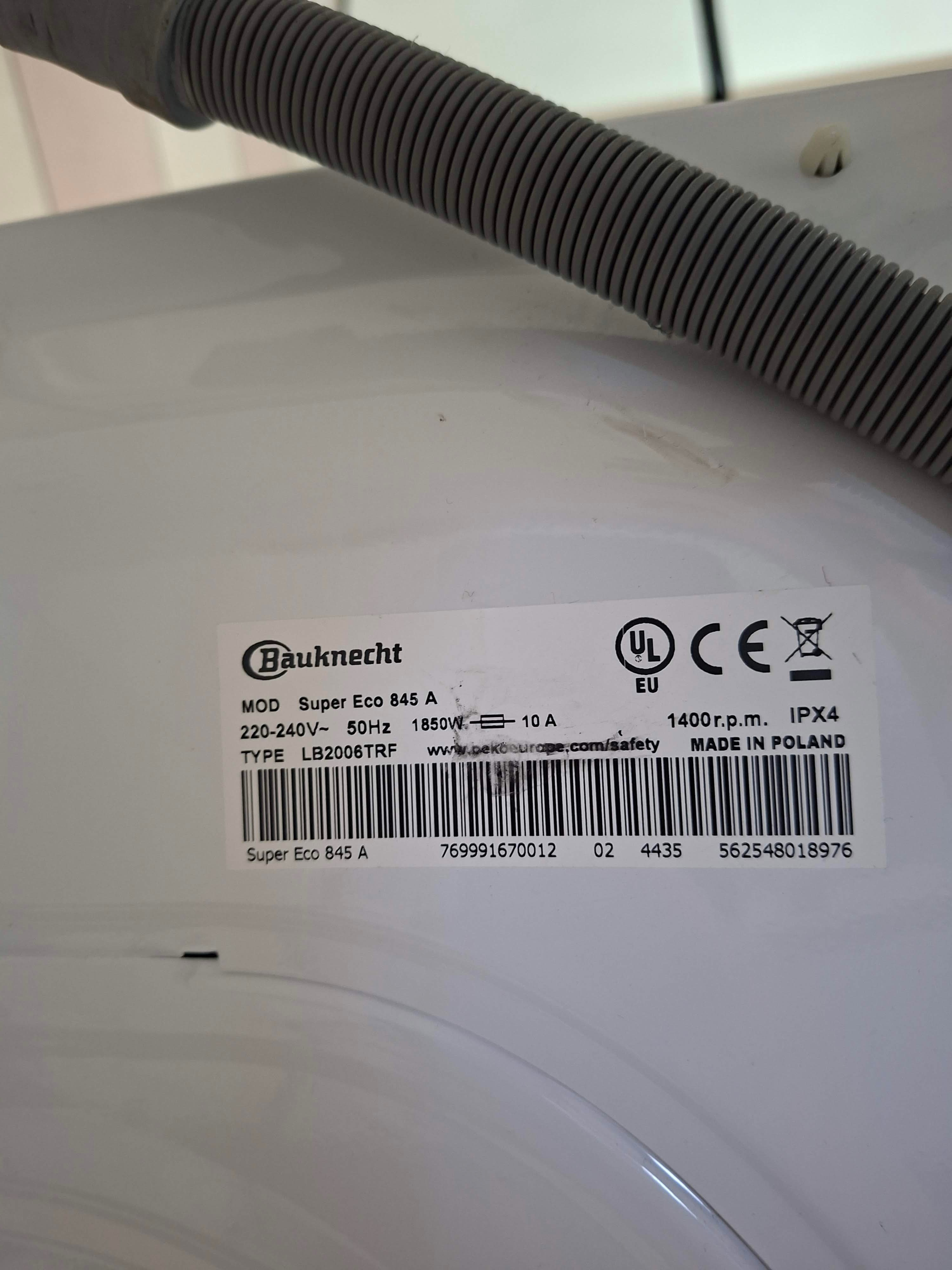 Veš mašina Bauknecht Super Eco 845 A (3), 8 kg