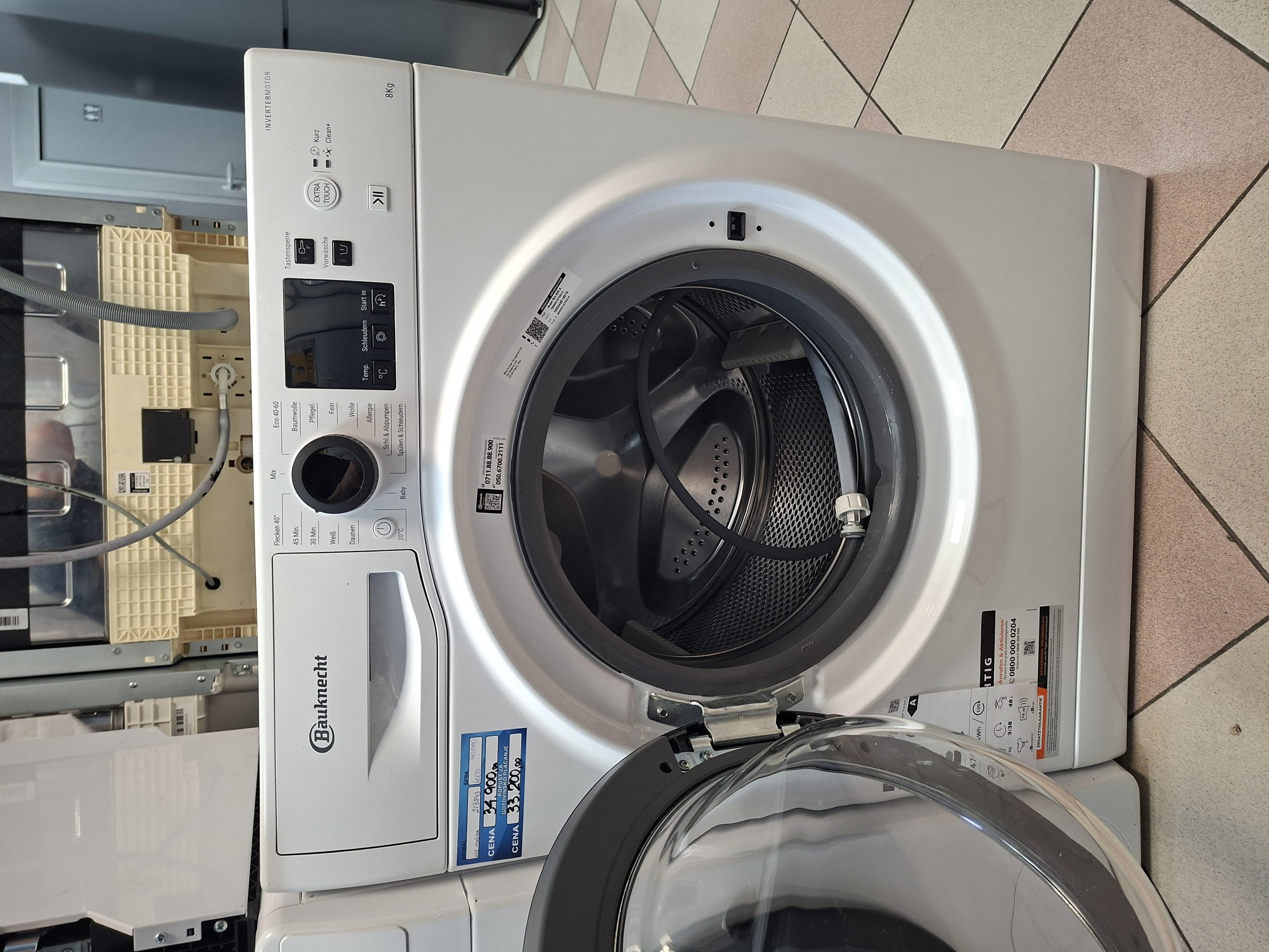 Veš mašina Bauknecht Super Eco 845 A (3), 8 kg