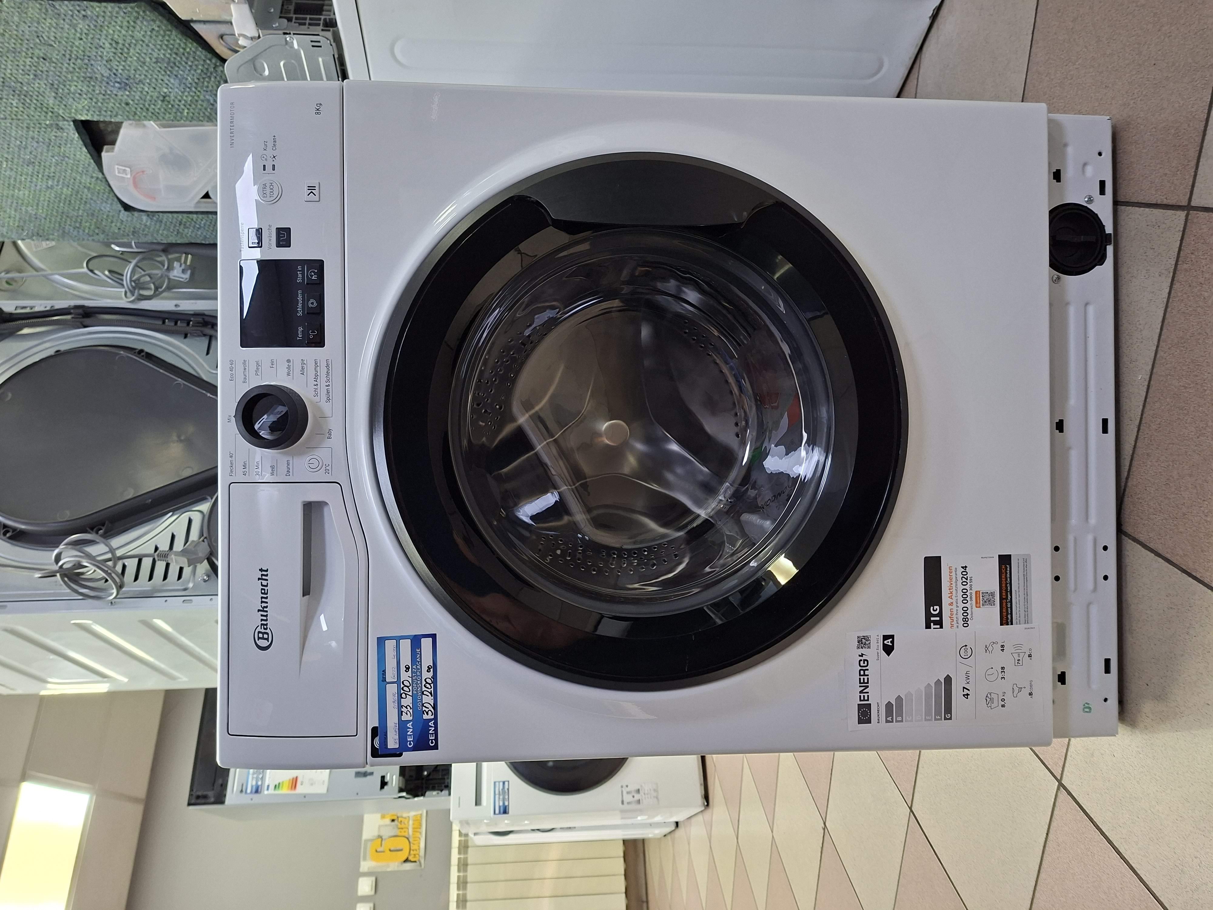 Veš mašina Bauknecht Super Eco 845 A (3), 8 kg
