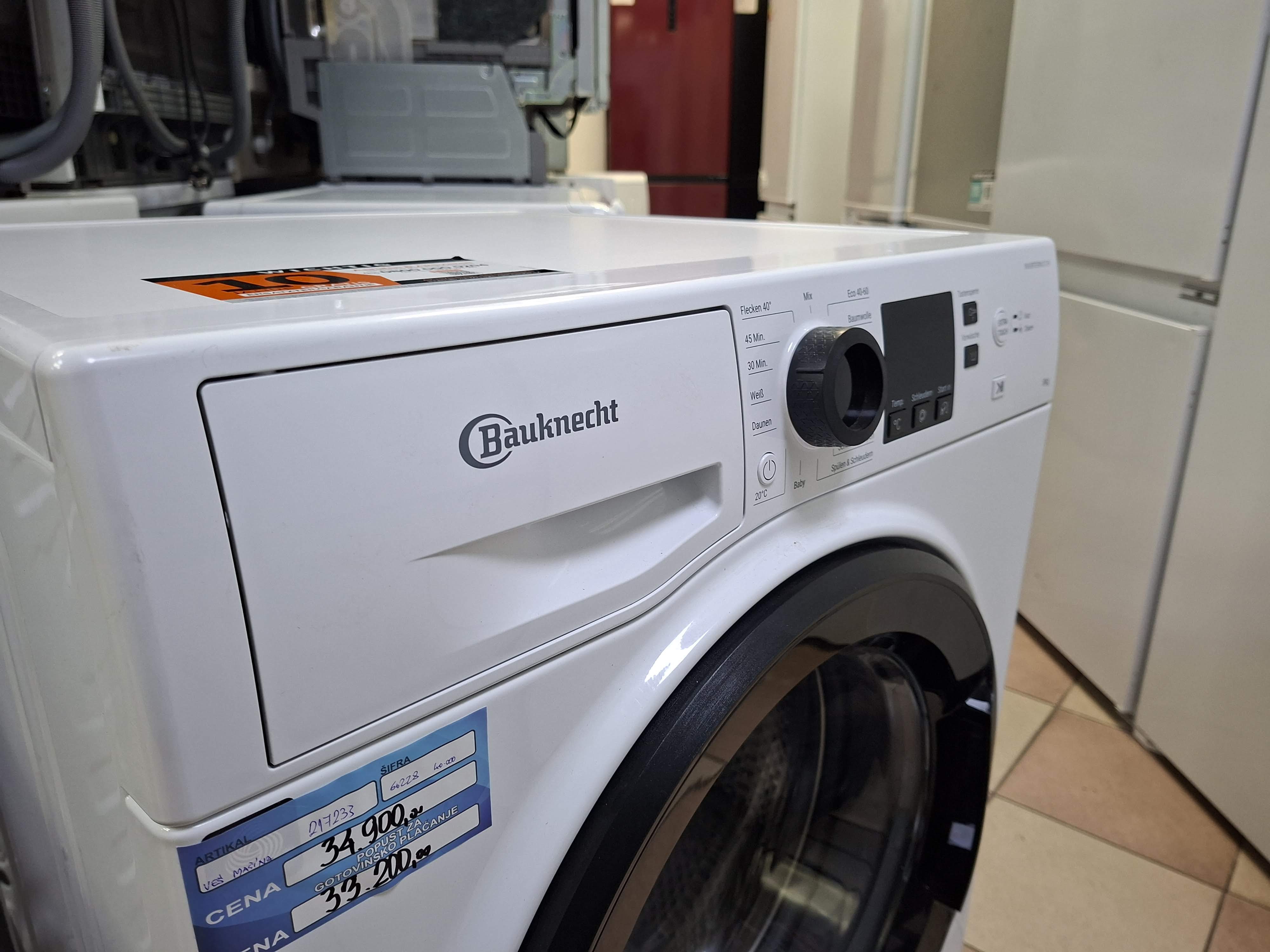 Veš mašina Bauknecht Super Eco 845 A, 8 kg