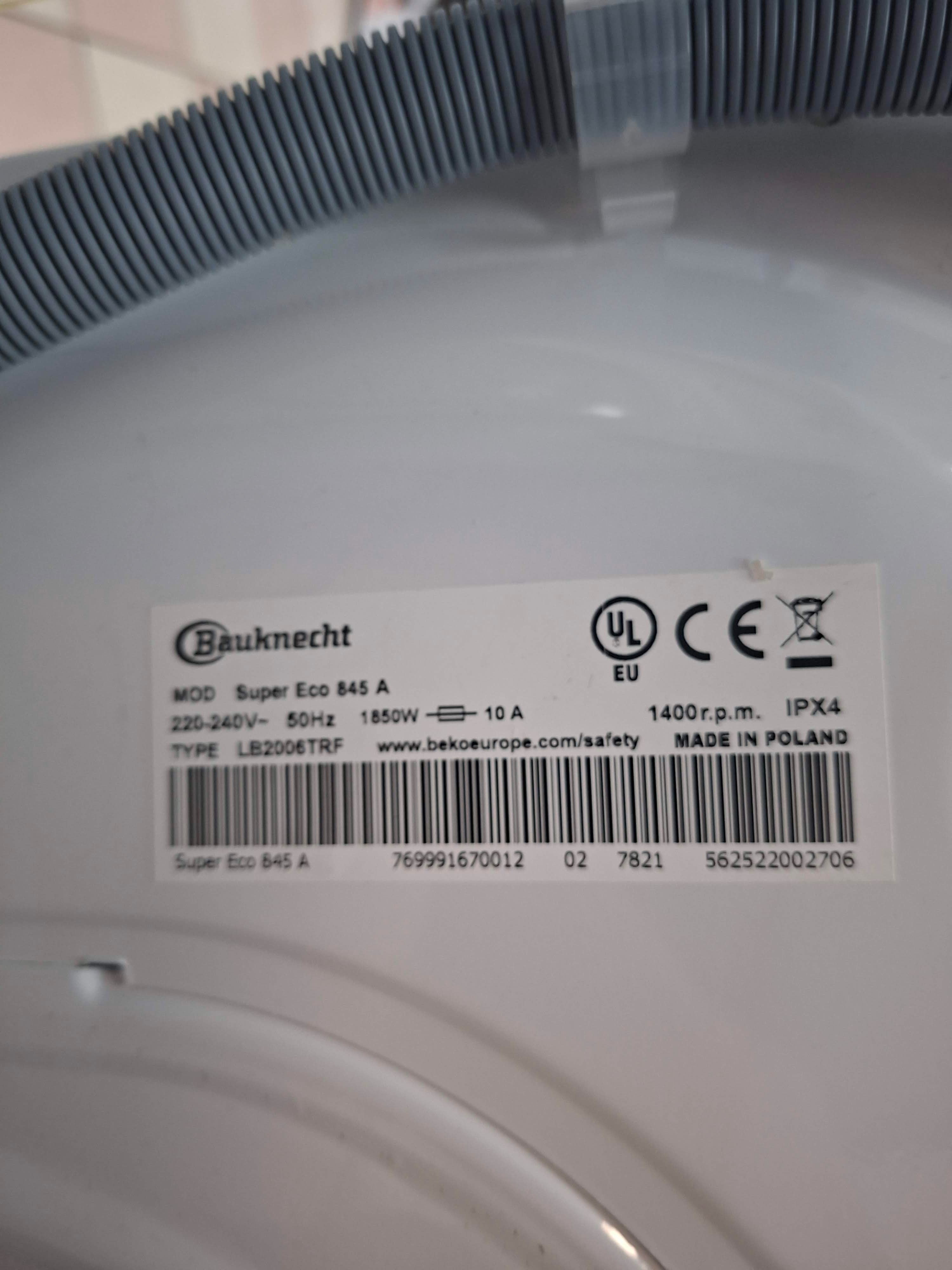 Veš mašina Bauknecht Super Eco 845 A, 8 kg