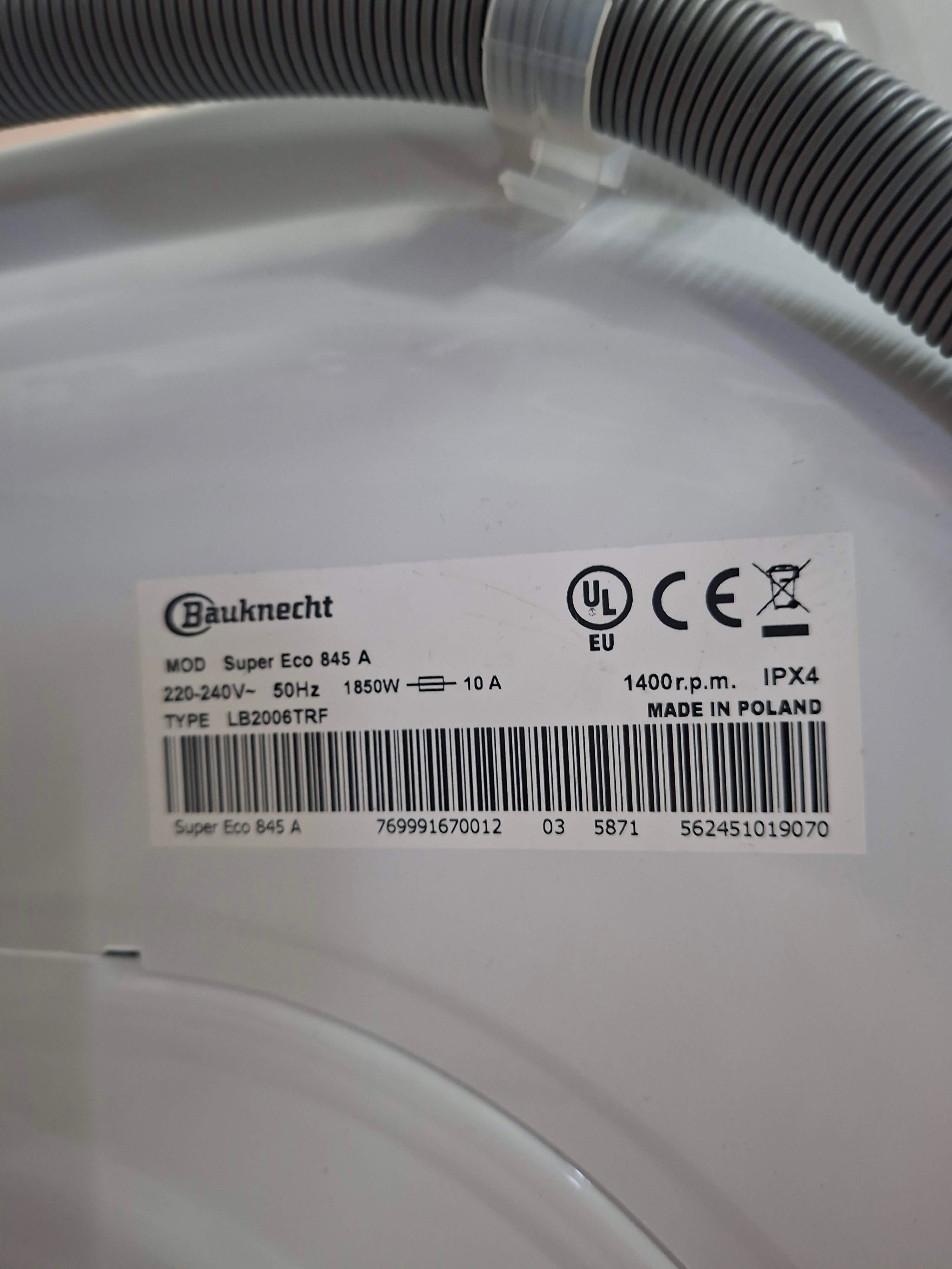 Veš mašina Bauknecht Super Eco 845 A, 8 kg