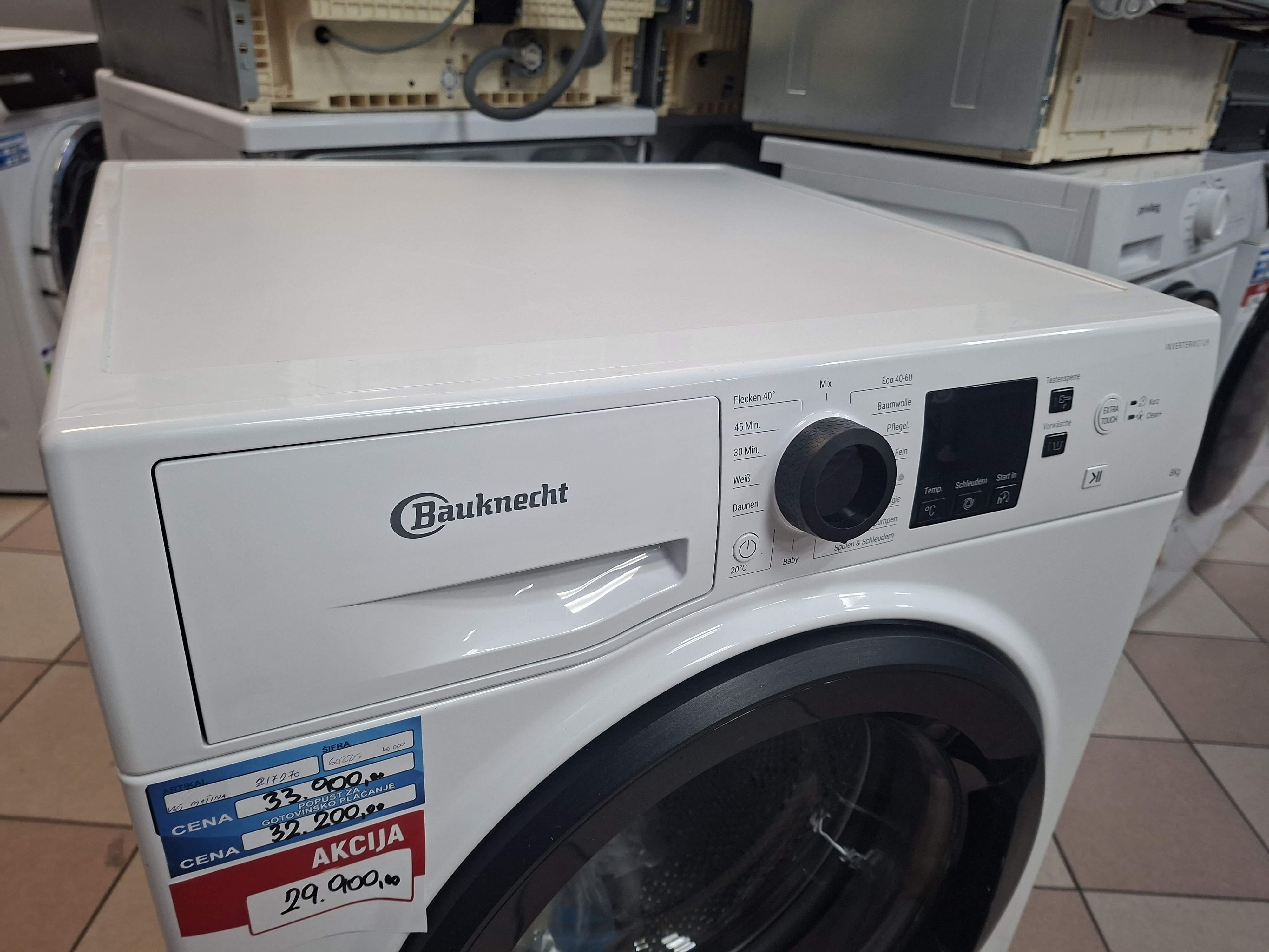 Veš mašina Bauknecht Super Eco 845 A, 8 kg