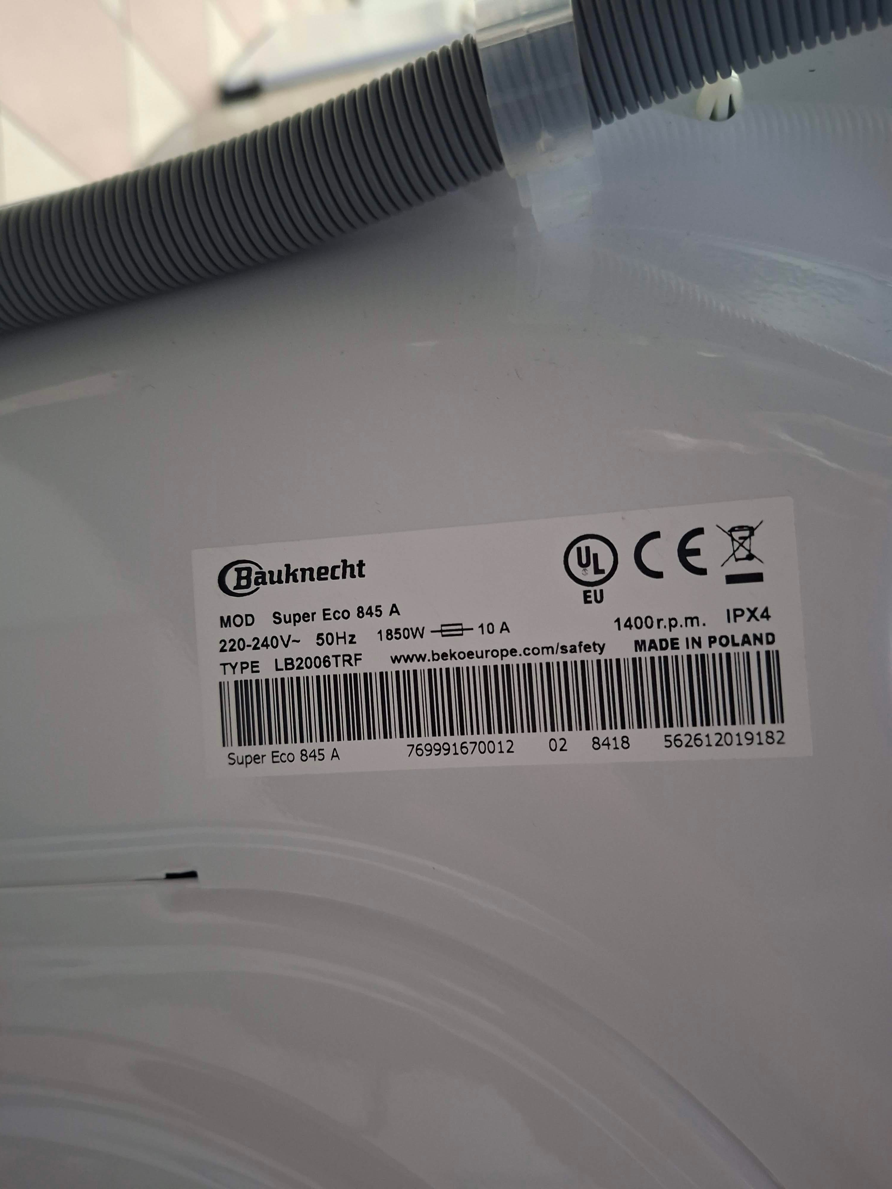 Veš mašina Bauknecht Super Eco 845 A, 8 kg
