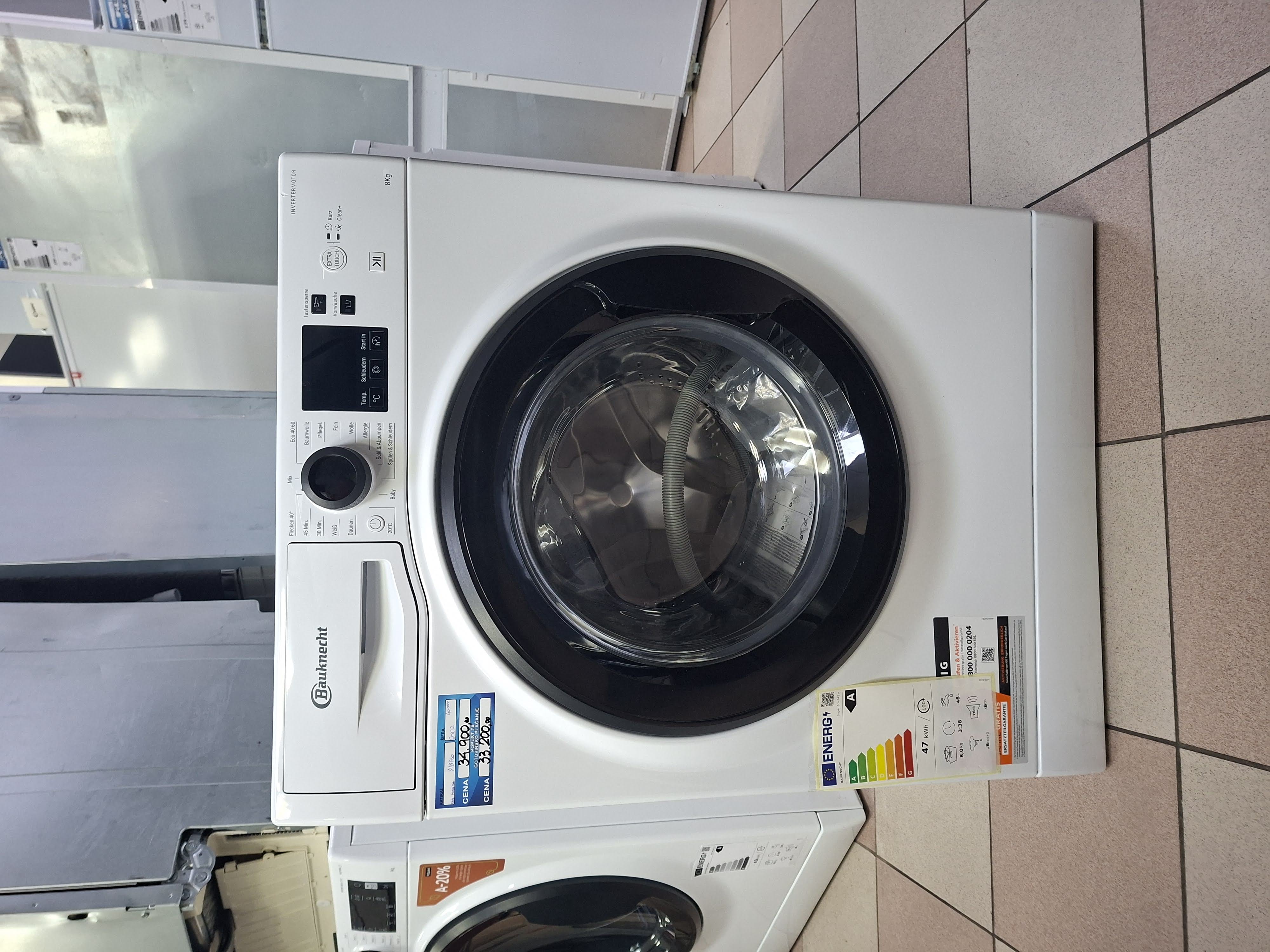 Veš mašina Bauknecht Super Eco 845 A, 8 kg