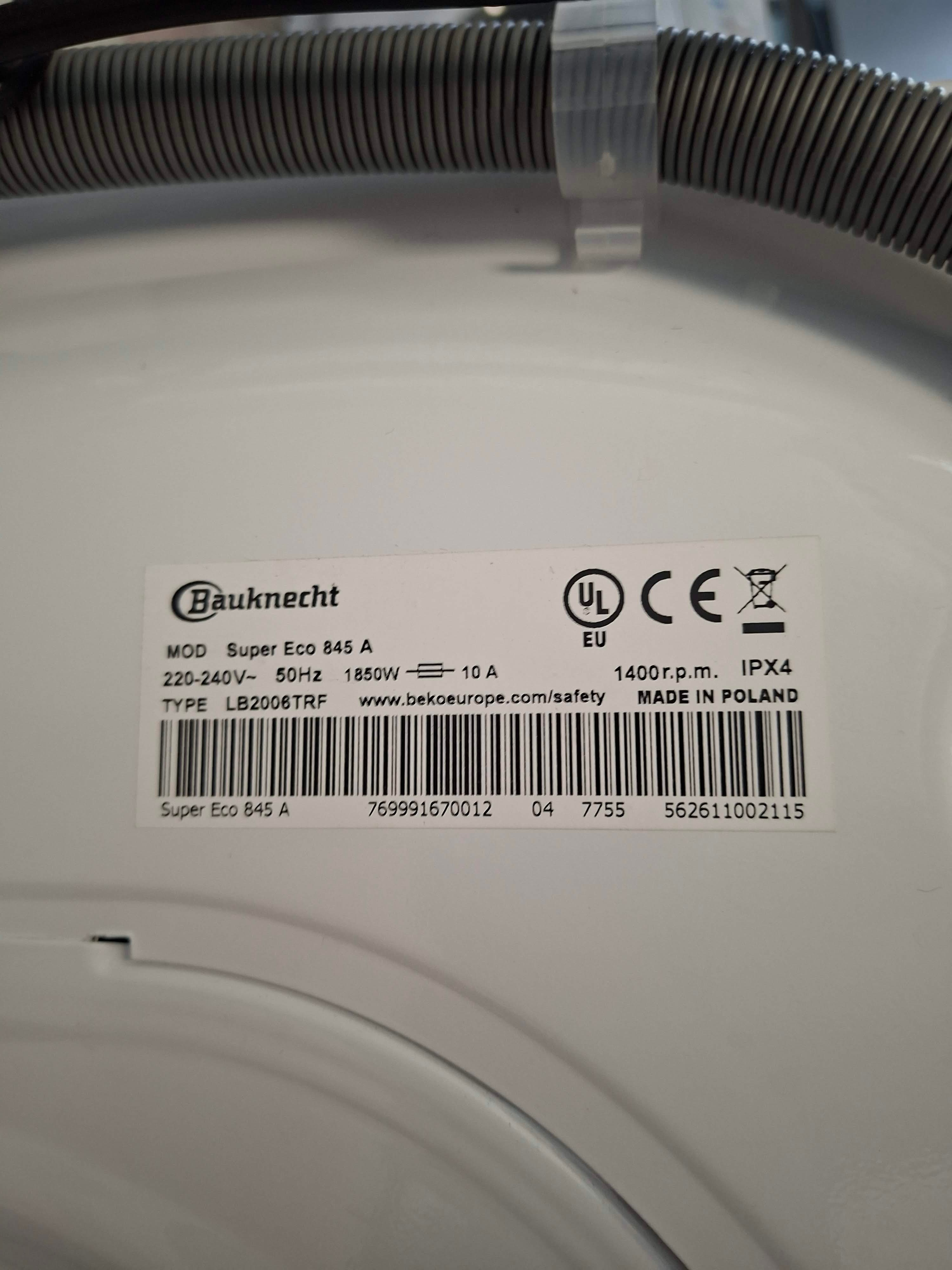 Veš mašina Bauknecht Super Eco 845 A, 8 kg